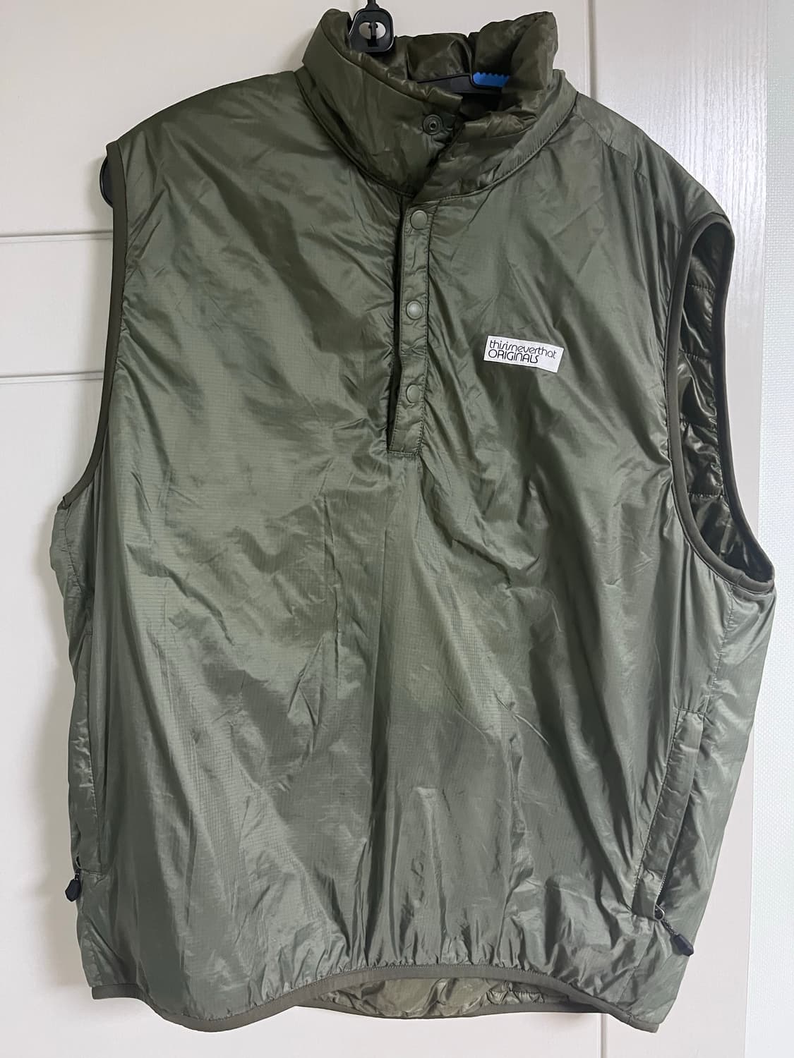 디스이즈네버댓 Insulated Reversible Vest Olive 상품이미지4