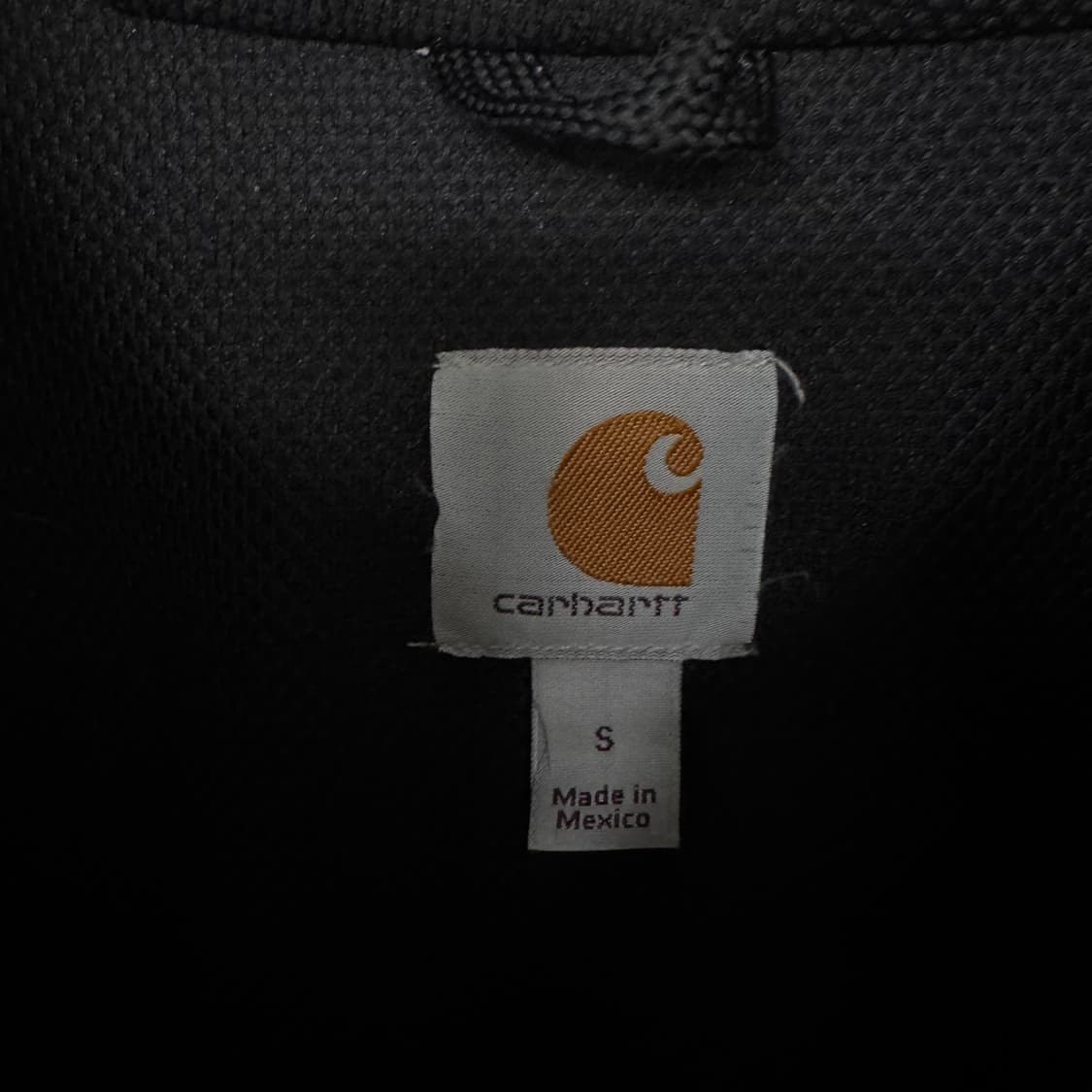 칼하트 로고 레인디펜더 써멀 후드집업 상품이미지3