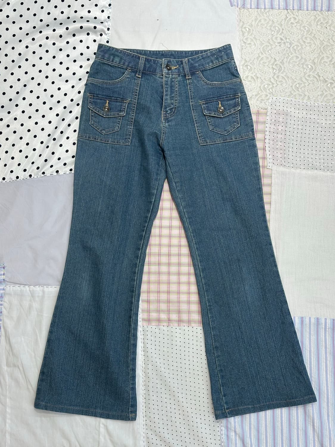 포켓 연청바지  상품이미지7