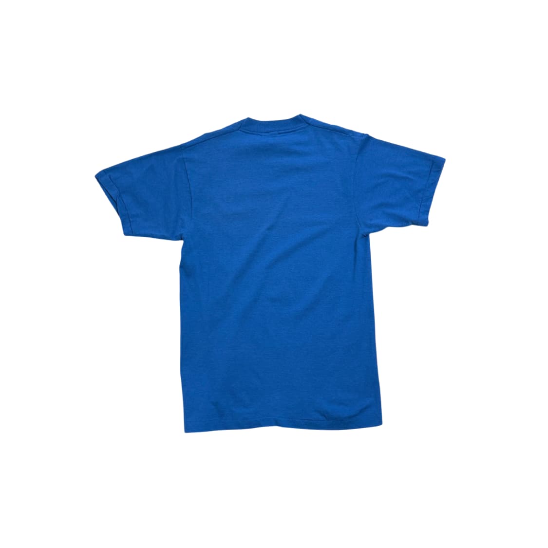 80-90s 싱글 스티치 빈티지 블루 티셔츠 상품이미지2