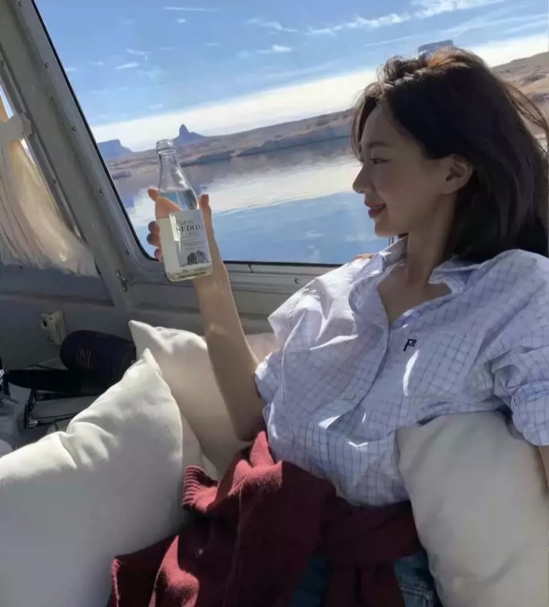 파르벵 셔츠 새상품,FARVEN 체크 셔츠,품절상품 상품이미지9