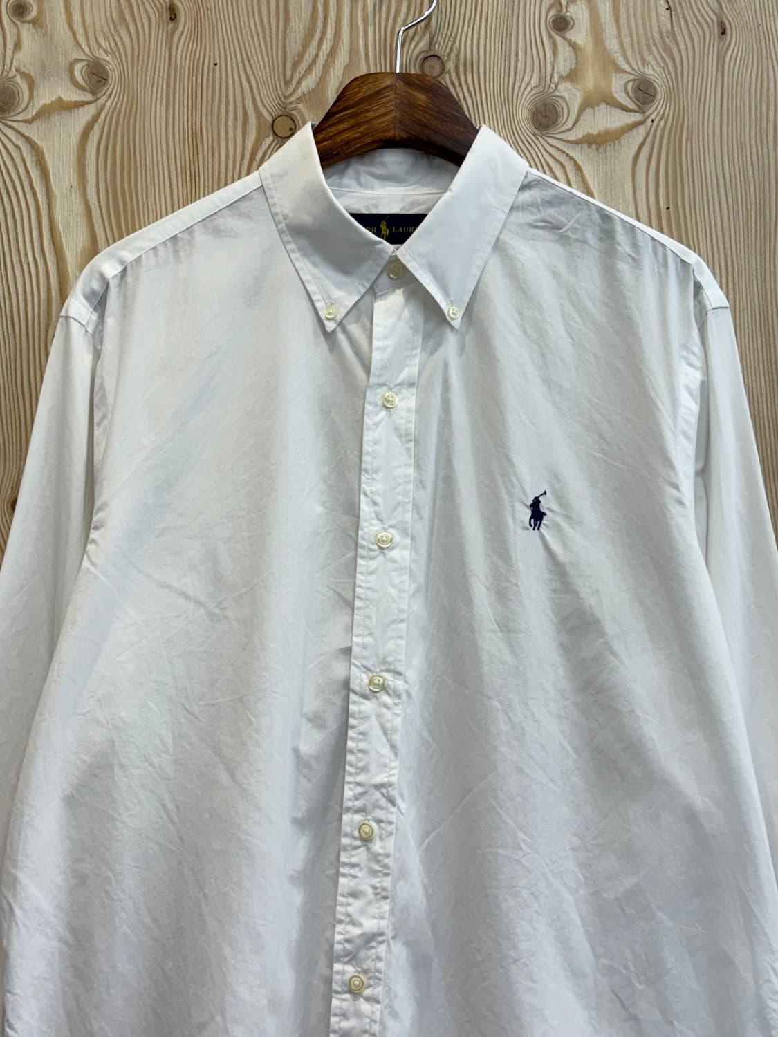 폴로 랄프로렌 셔츠 클래식핏 화이트 상품이미지2