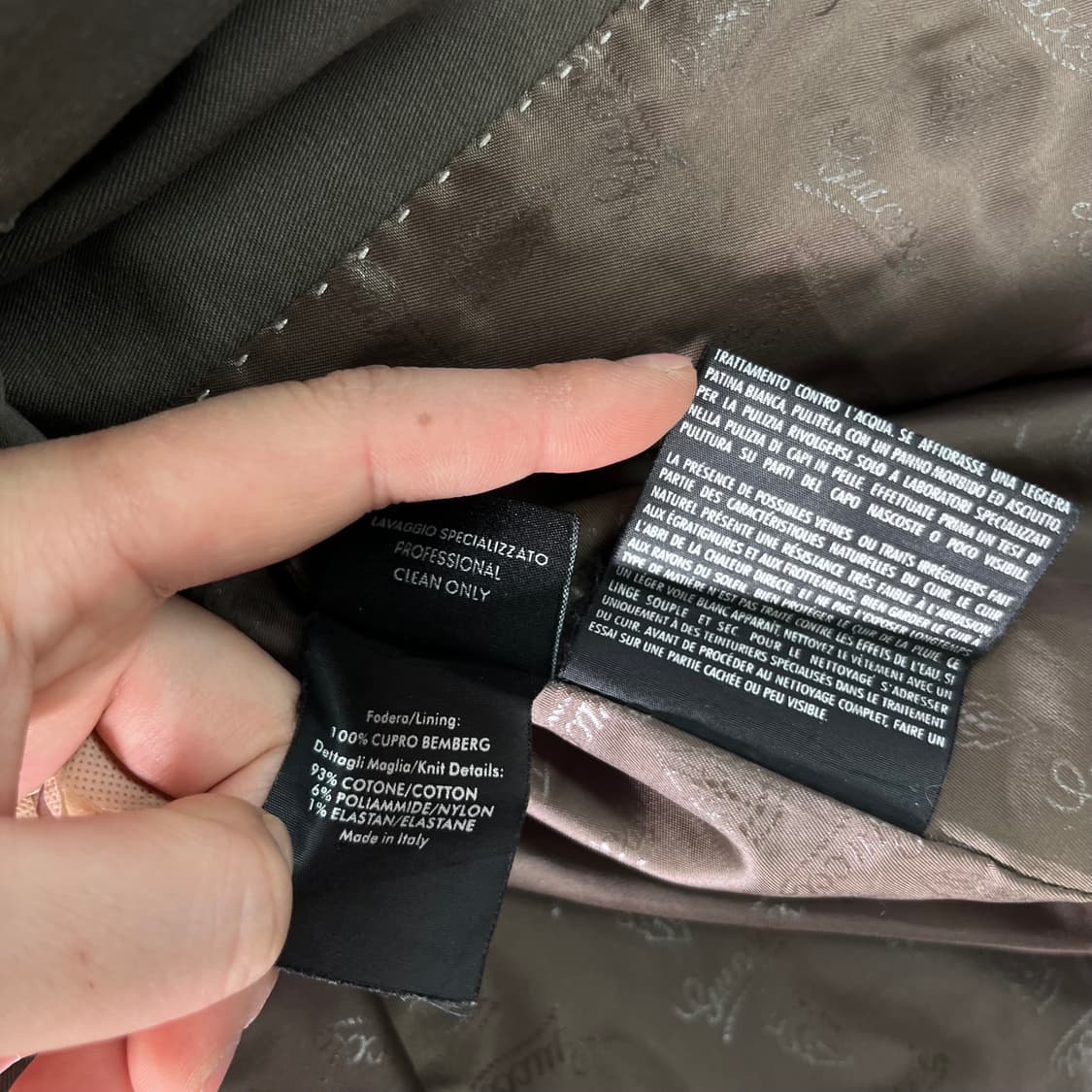 100 구찌 빈티지 포켓 코튼 블레이져 상품이미지10