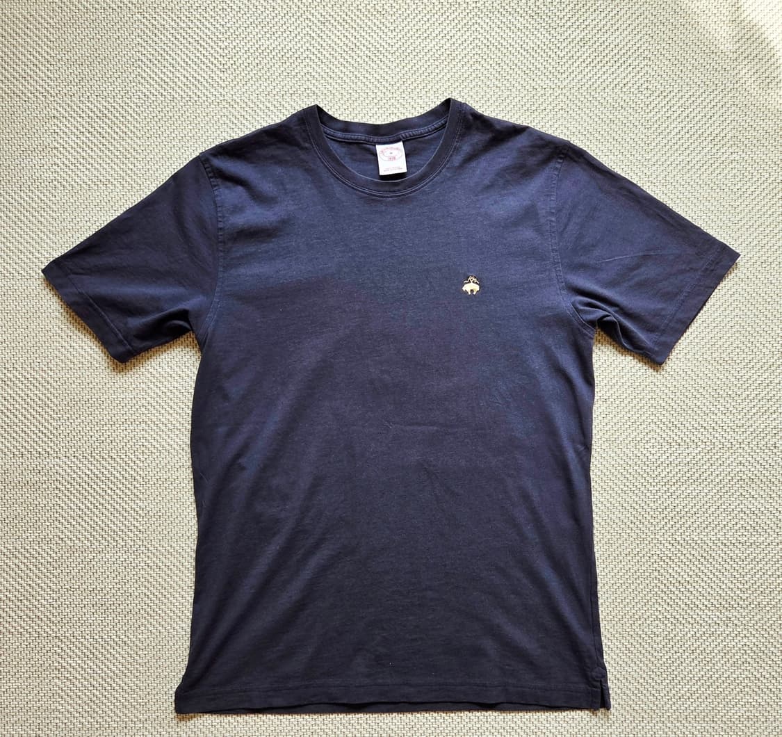 브룩스브라더스 골든플리스 로고 반팔티 M  상품이미지6