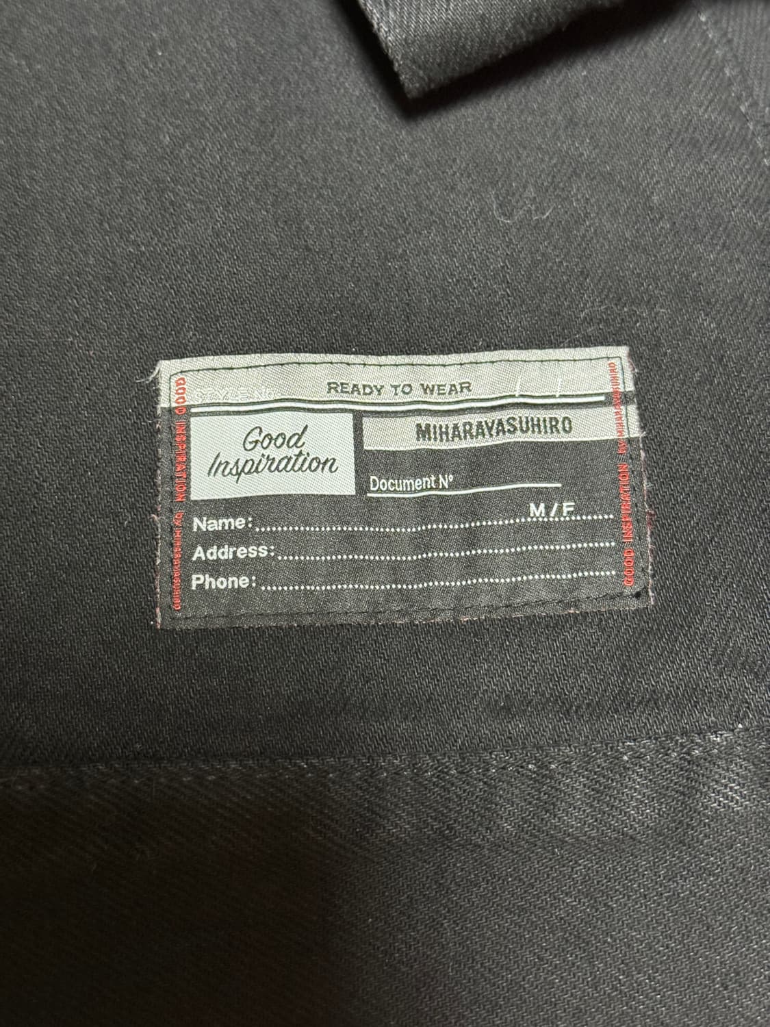 GU X 미하라야스히로(Mihara Yasuhiro) 트래커 자켓 상품이미지2