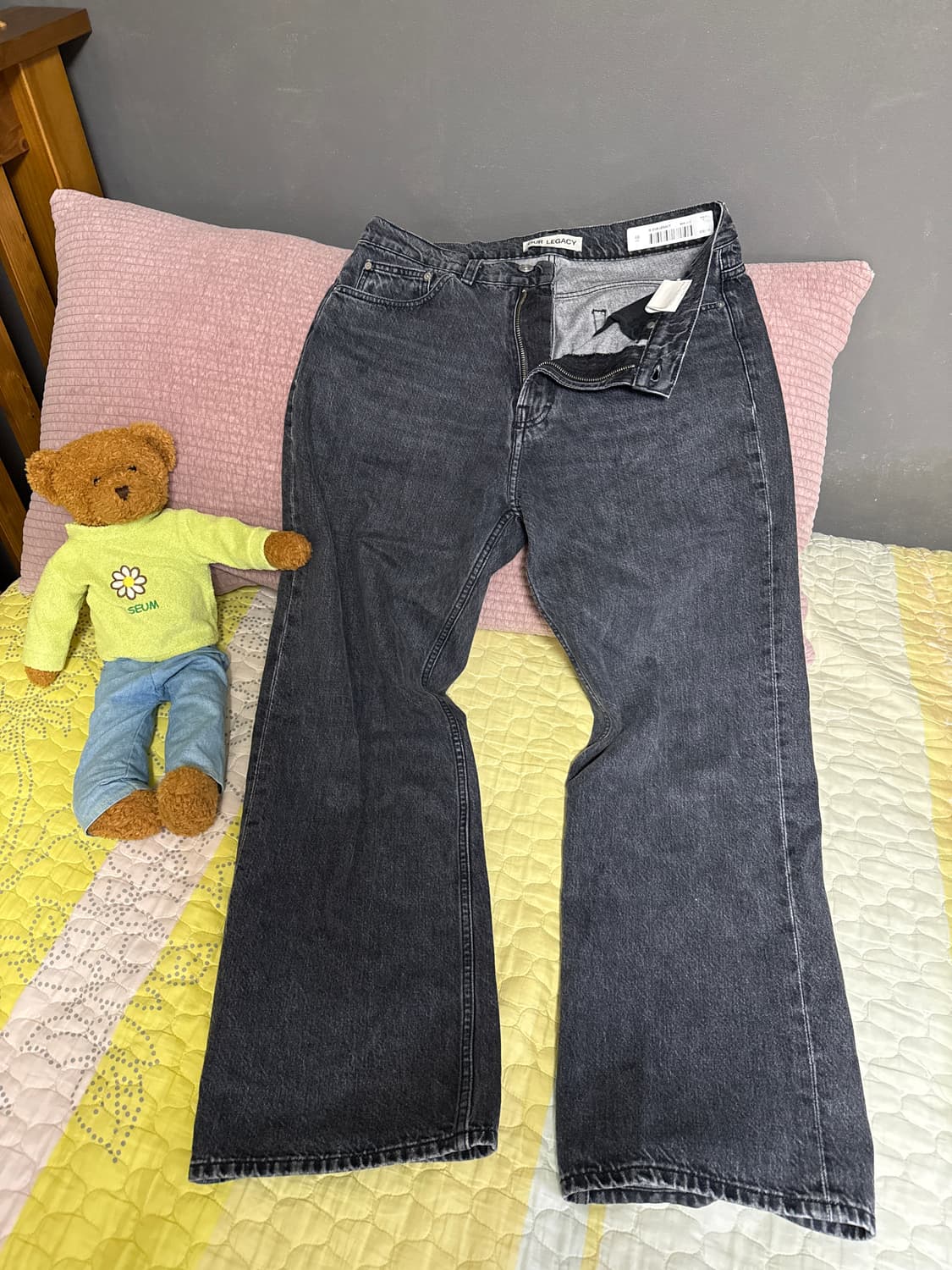 써드컷 슈퍼그레이 워시 데님 상품이미지2