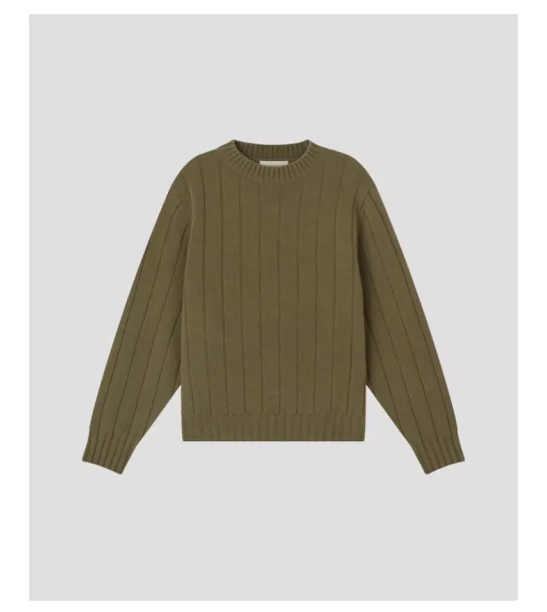 문달 골지 하이넥 니트 상품이미지2