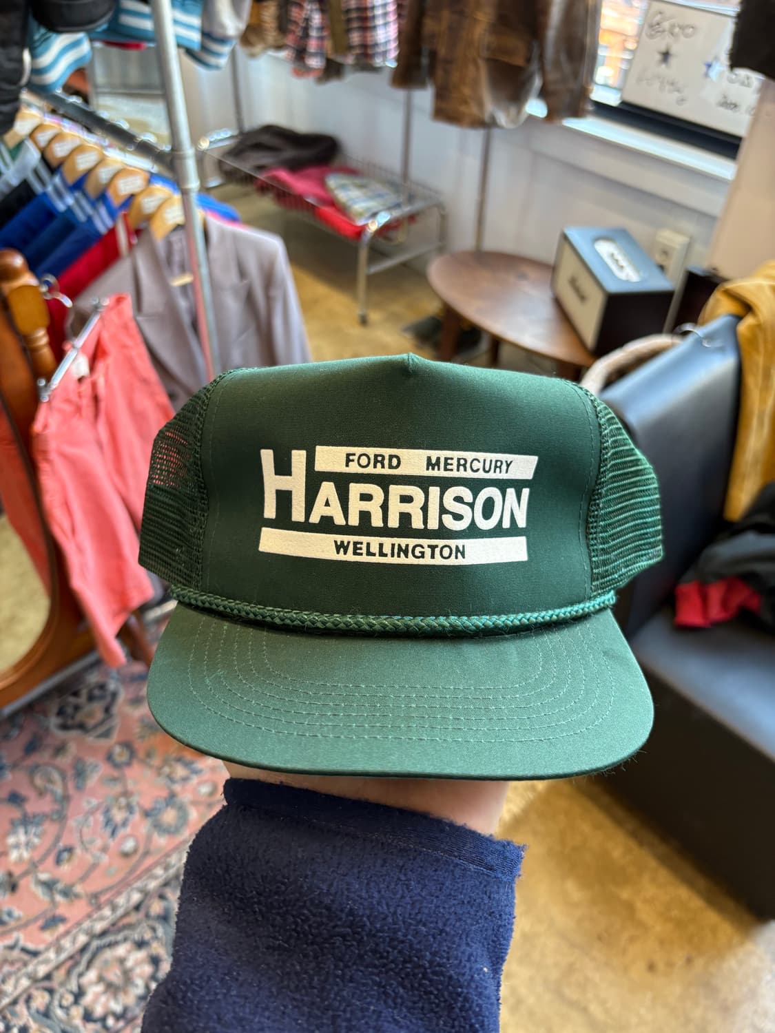 80s 뉴질랜드 자동차 대리점 홍보용 트러커캡 상품이미지1