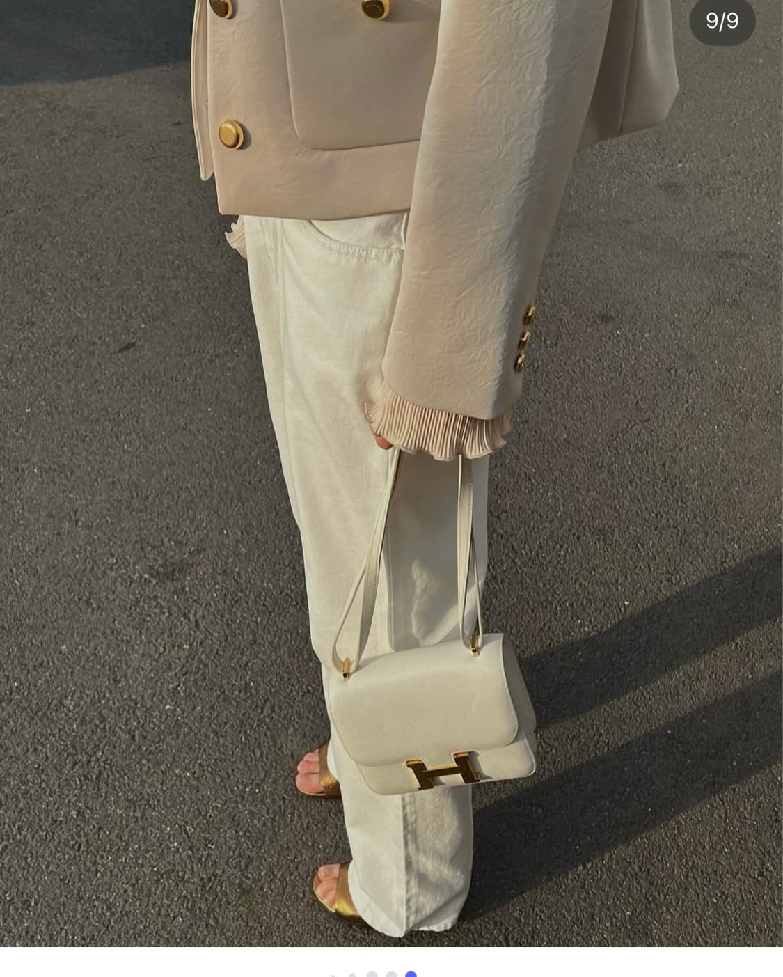 Mud Round Jacket Light Gray 상품이미지5