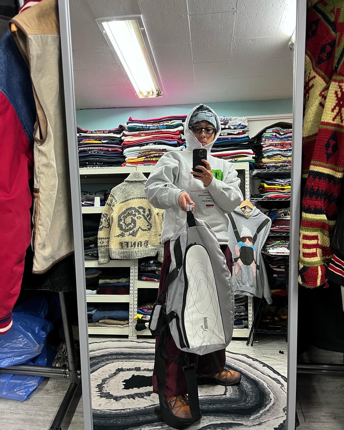 OLD PUMA ATHLETIC BAG 상품이미지3