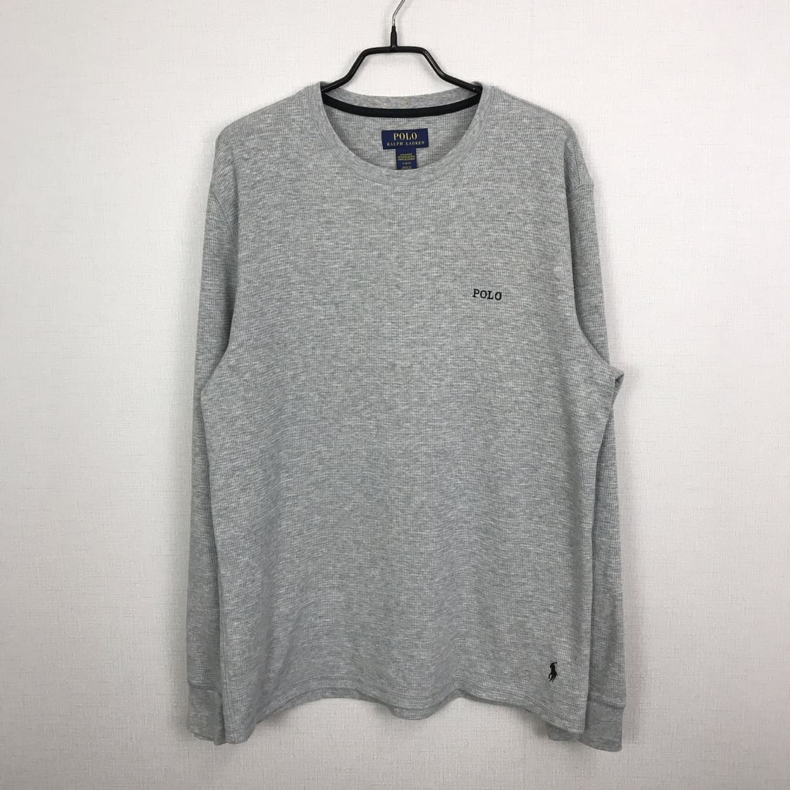 폴로 랄프로렌 와플 롱슬리브 긴팔티셔츠 남성L (100) 상품이미지1