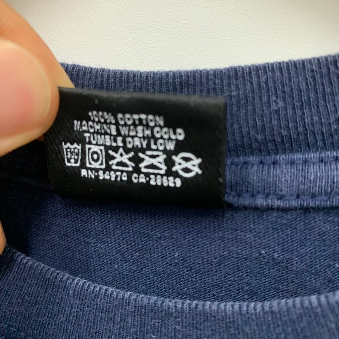 스투시 네이비 롱슬리브 상품이미지5