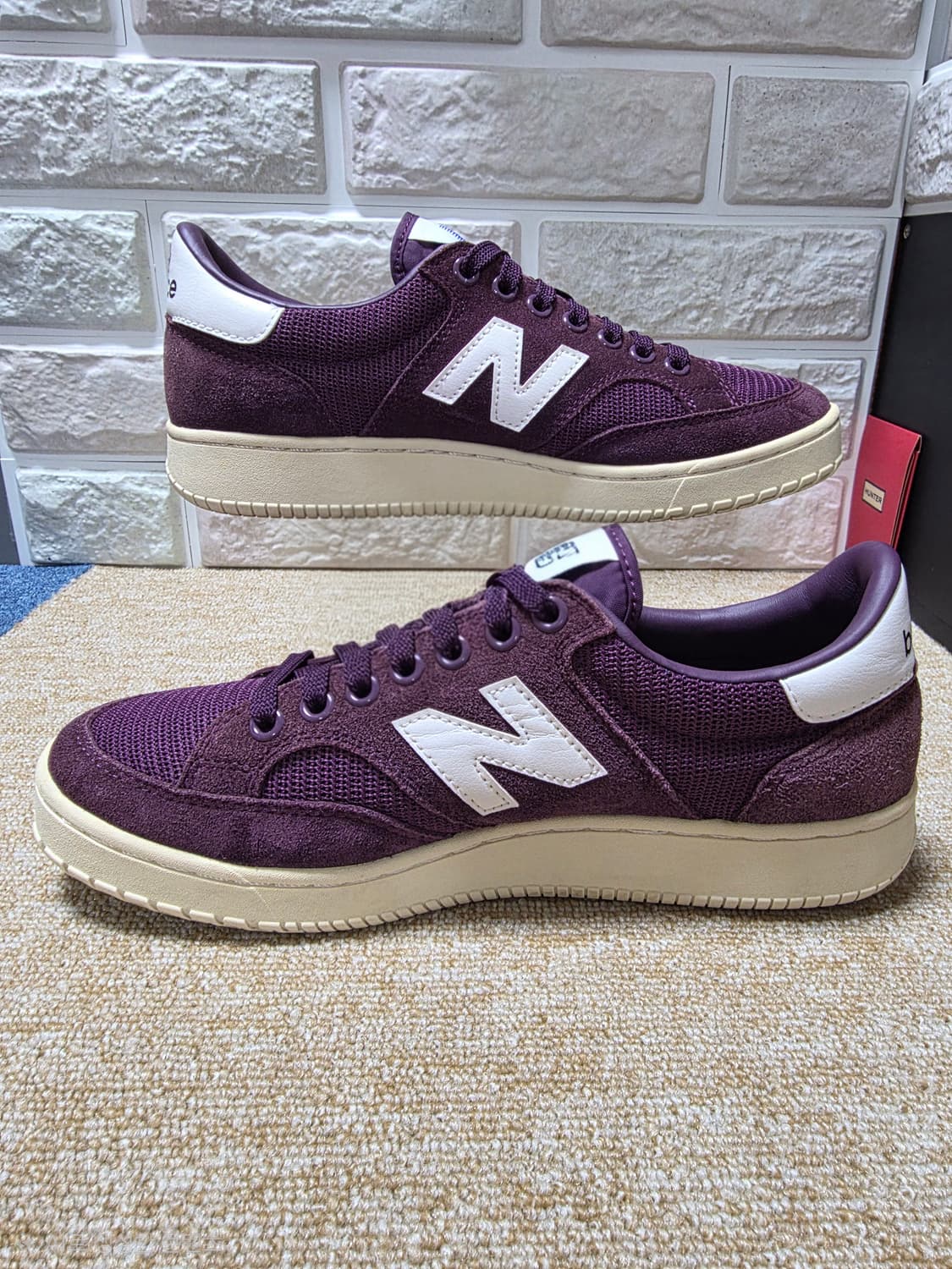 뉴발란스 코트화 보라색 스니커즈 [250mm] 상품이미지6