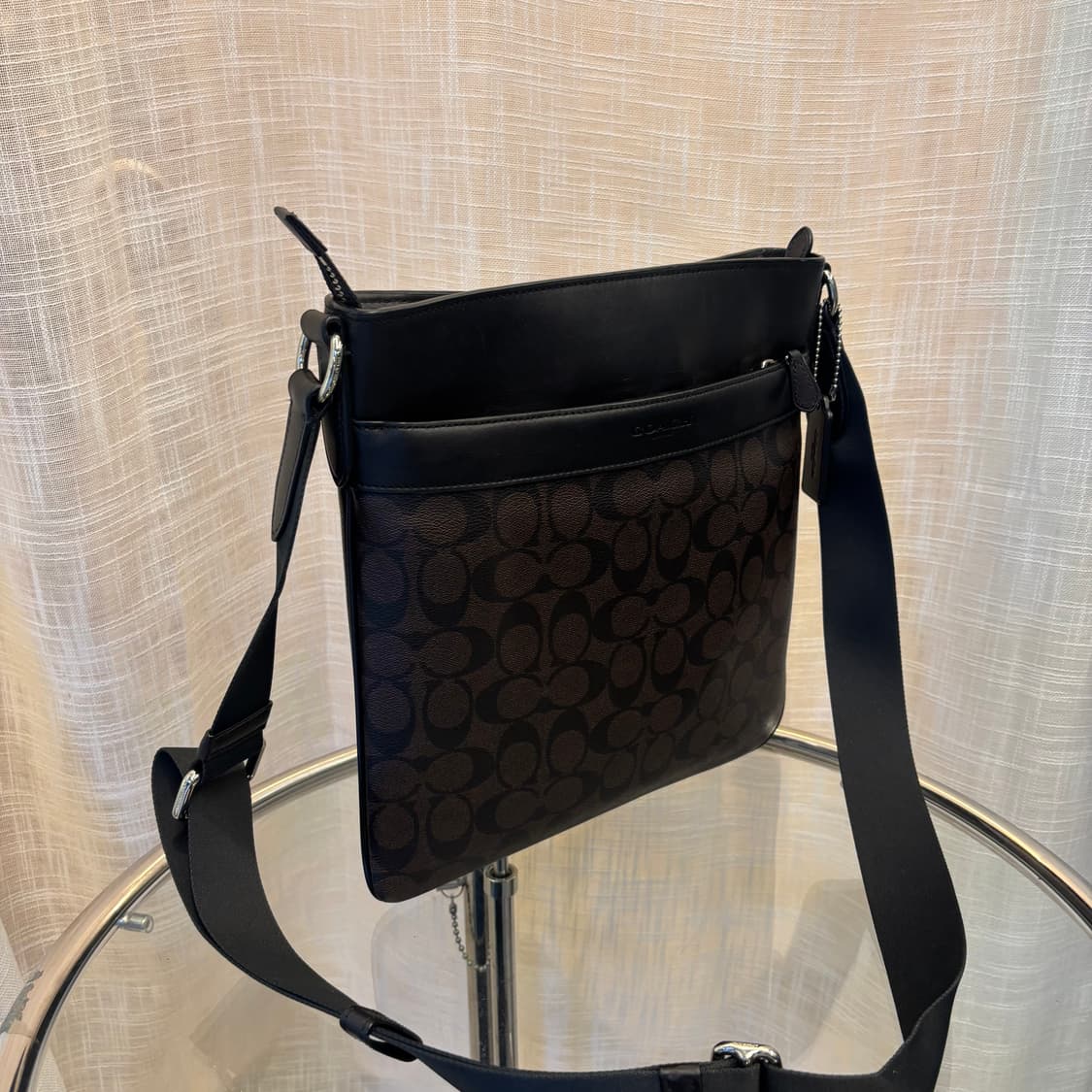 정품 코치 시그니처 남성 크로스백     상품이미지3