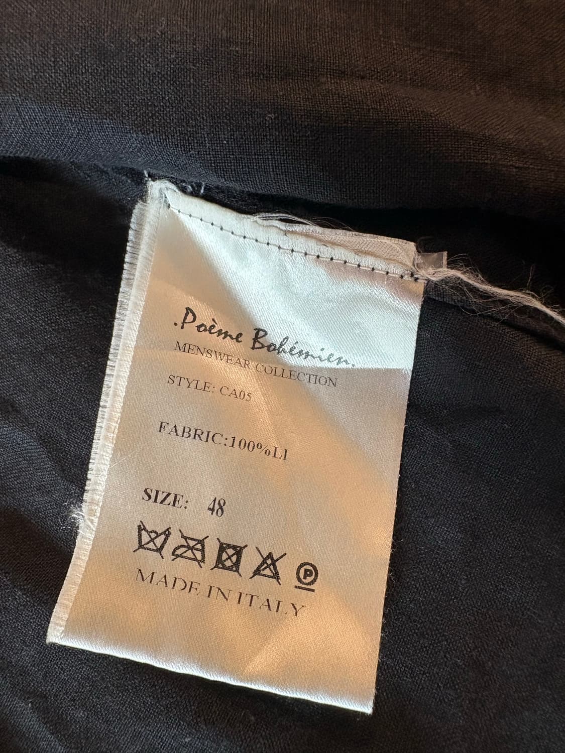 Poeme Bohemian 포엠 보헤미안 린넨 셔츠 상품이미지4