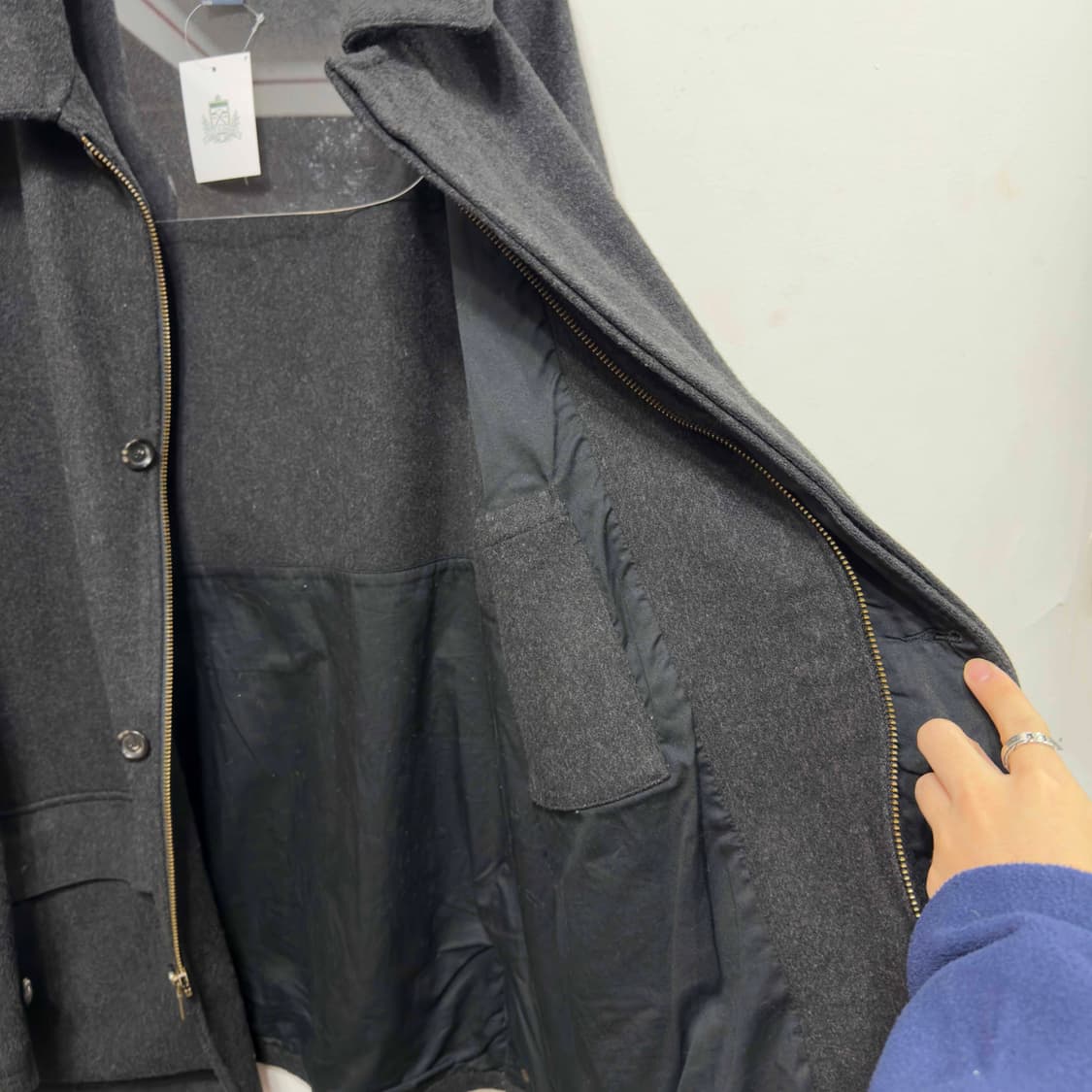 폴로 랄프로렌 울 롱 코트 상품이미지3