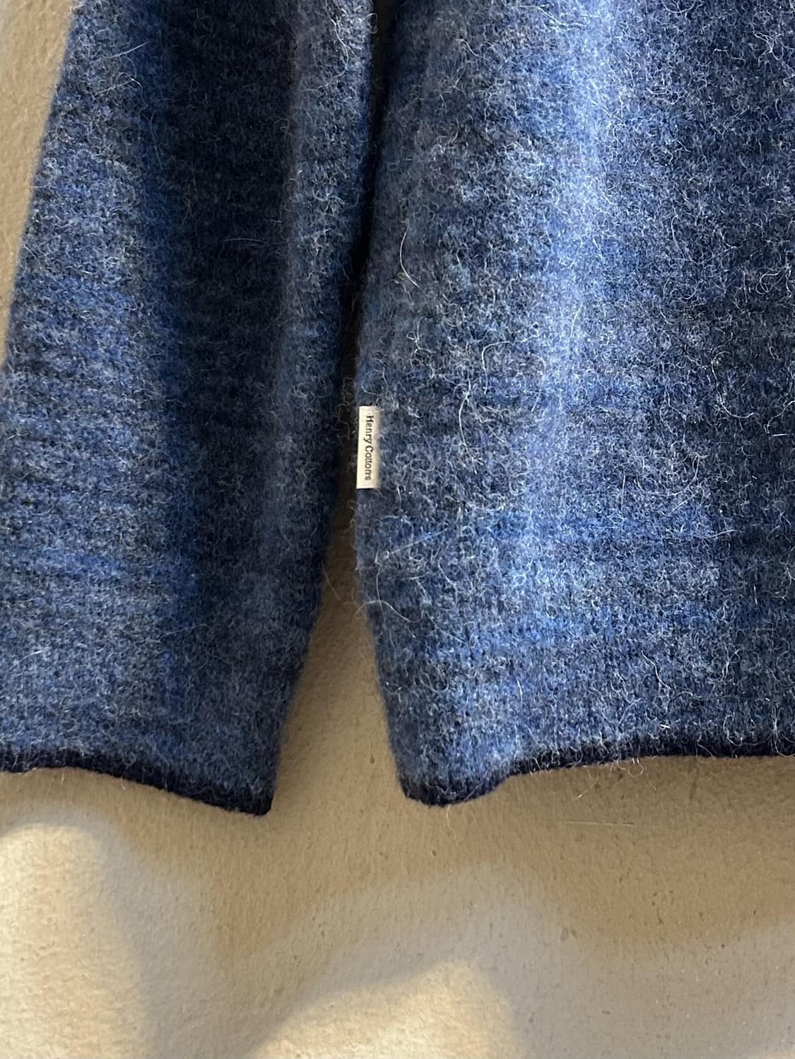 헨리 코튼 알파카 블렌드 라운드 니트 상품이미지6