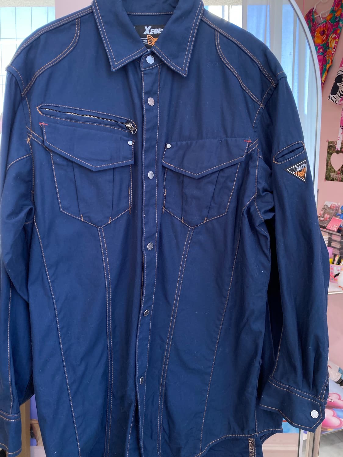 TWISTAS 네이비 버튼 자켓 상품이미지2