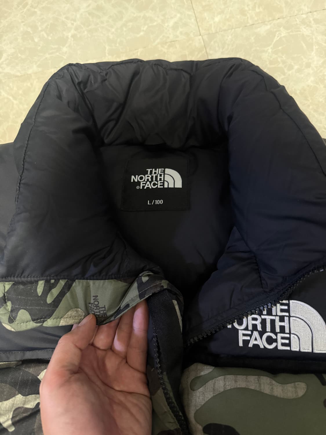 L사이즈 노스페이스 1996 노벨티 눕시 카모 상품이미지3