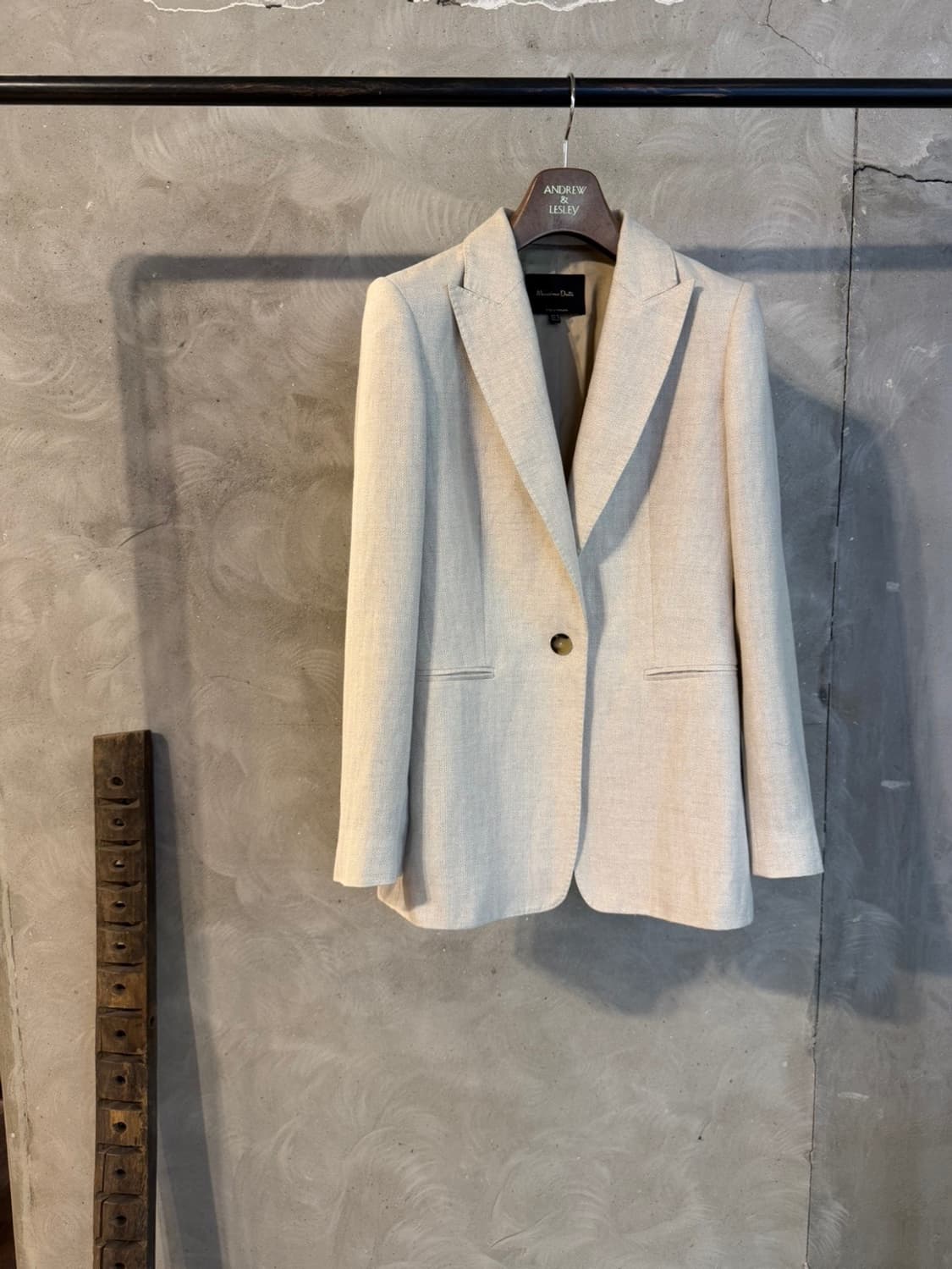 마시모두티 리넨 테일러드 자켓 55 상품이미지10