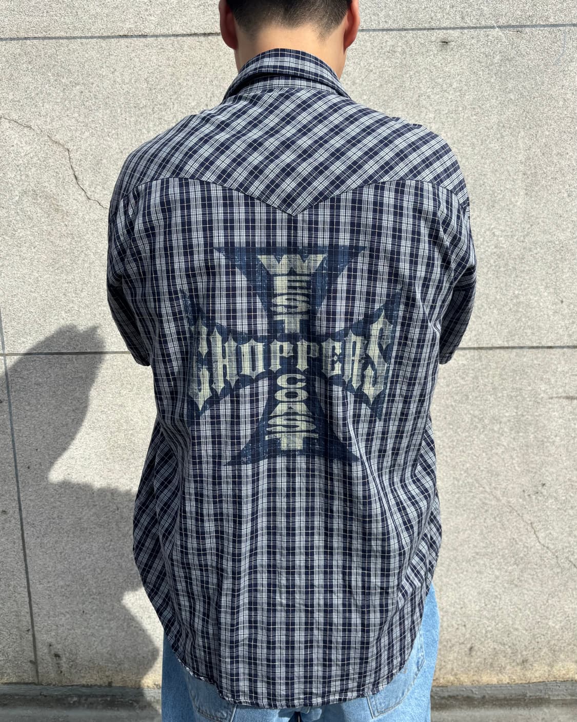 west coast choppers 웨스턴 체크 셔츠 상품이미지1