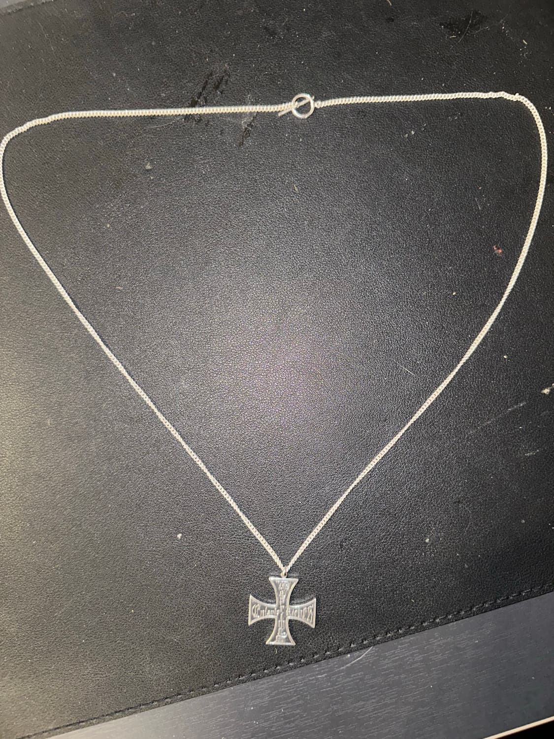 앙팡 리쉬 데프리메 erd 크로스 로고 목걸이 상품이미지2