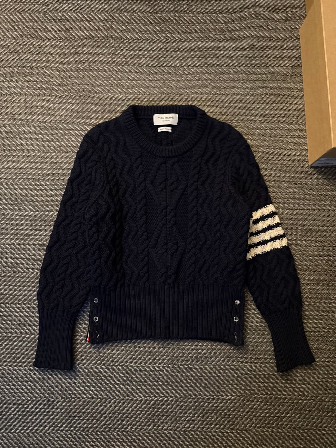 톰브라운 케이블 4바 니트 1사이즈 상품이미지1