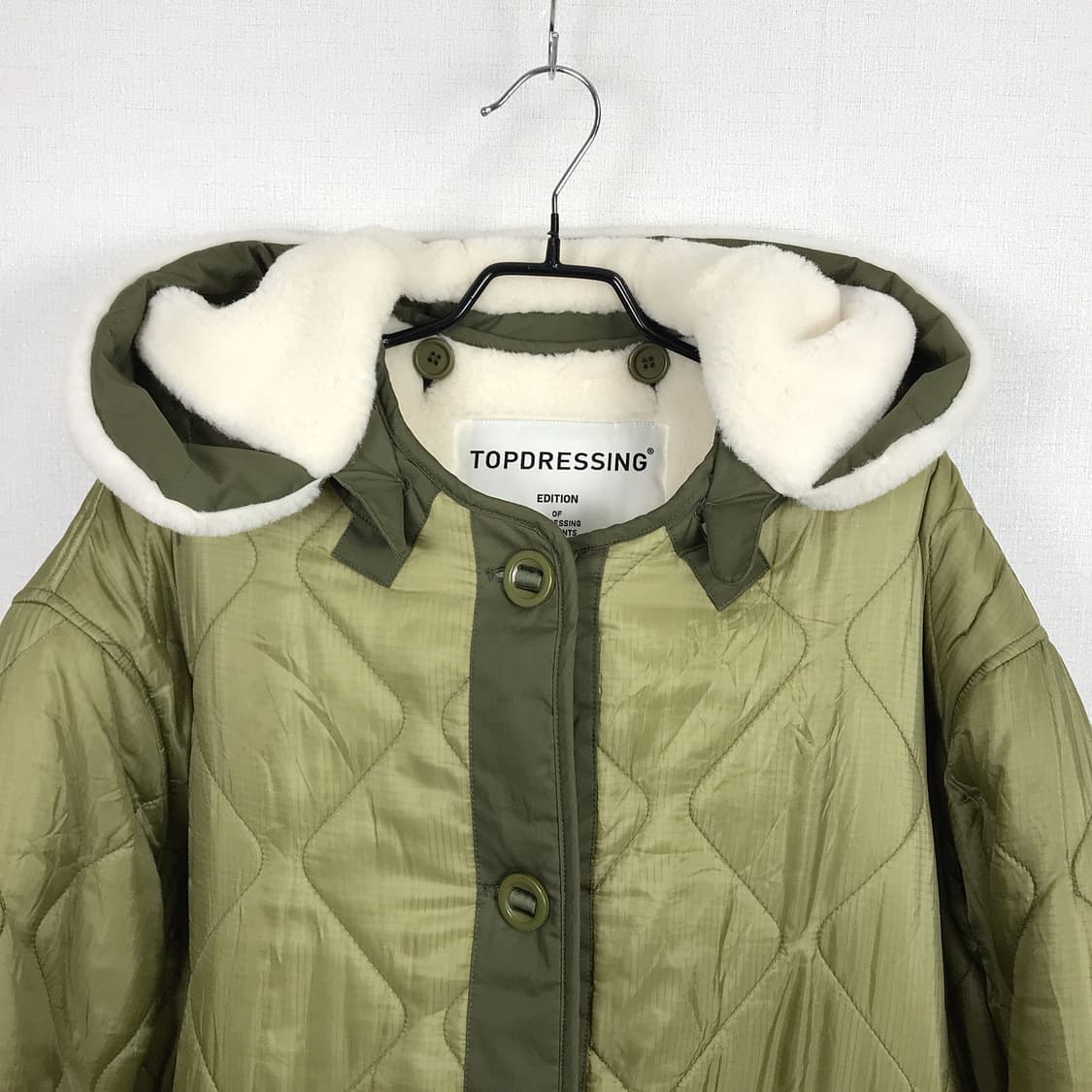 탑드레싱 오버핏 퀼팅 깔깔이 여성 겨울 점퍼 상품이미지3