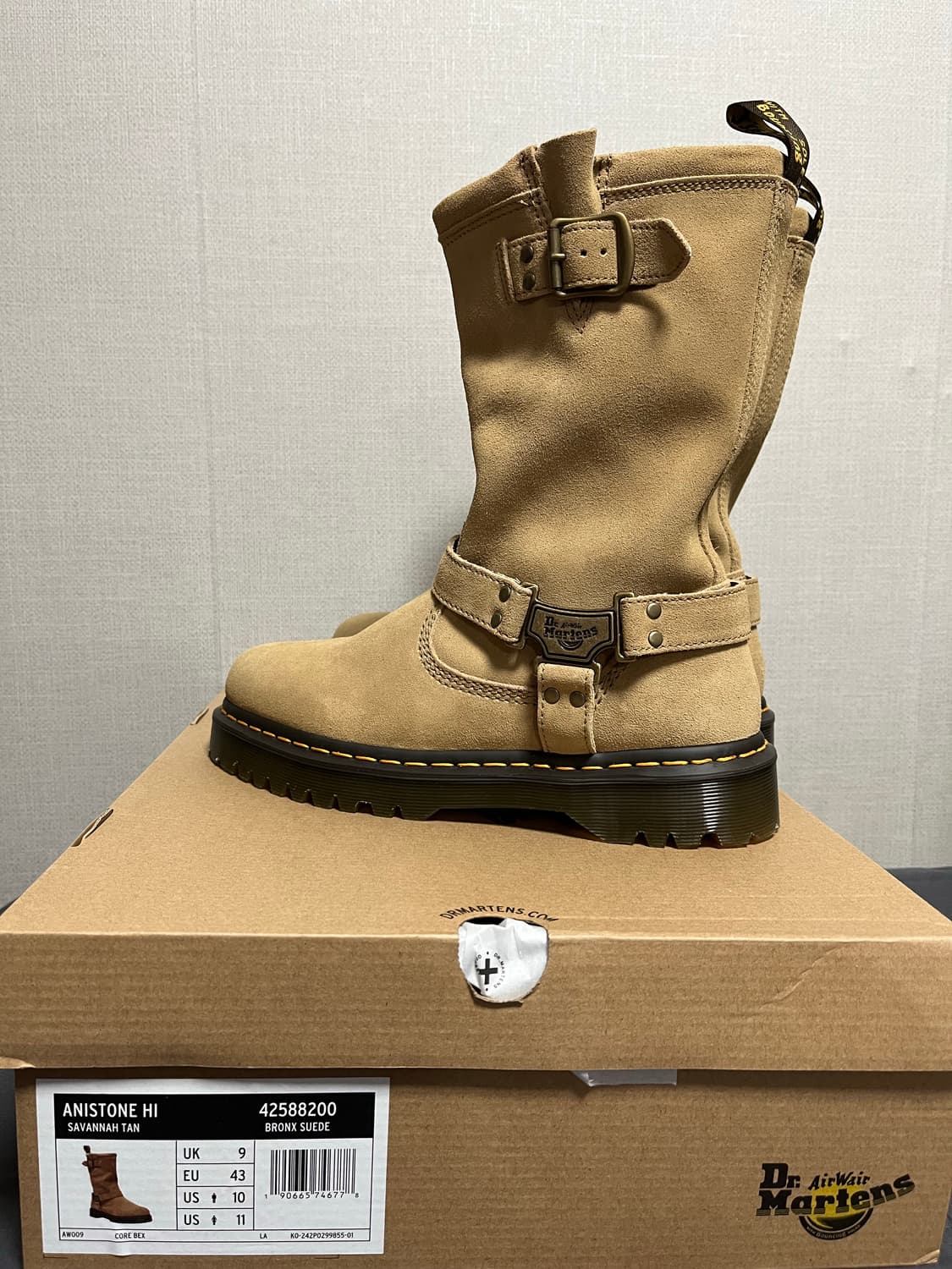 닥터마틴 애니스톤 하이 바이커 부츠 상품이미지2