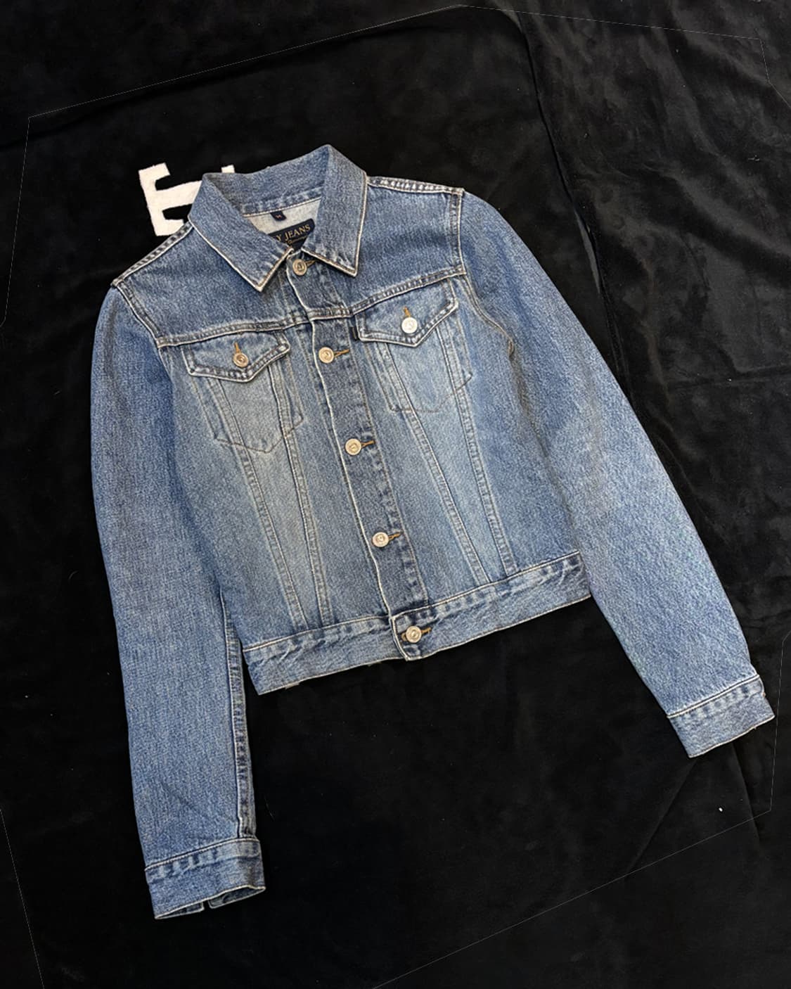 일본빈티지 juicy jeans 청자켓 상품이미지4