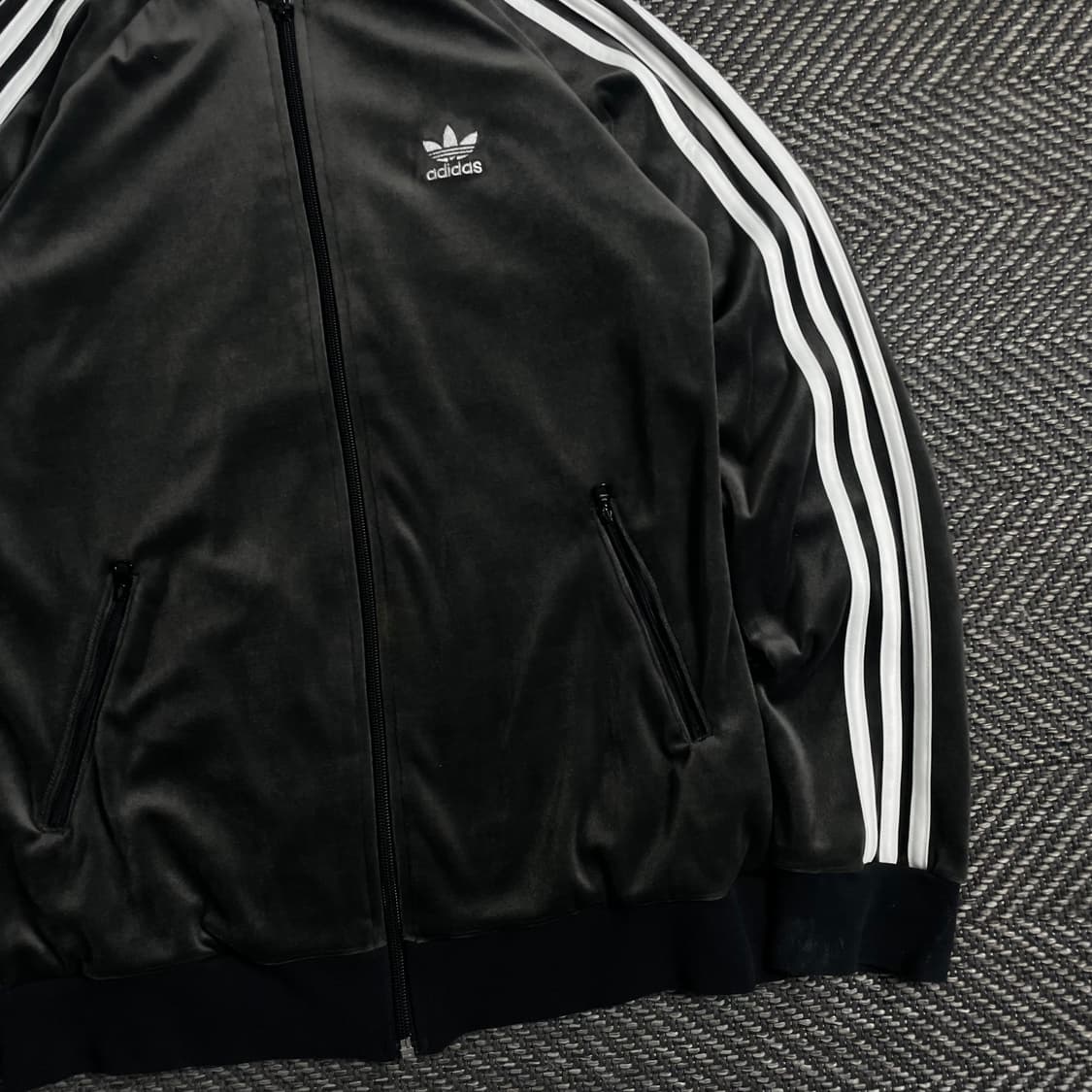 아디다스 트레포일 빅로고 슈퍼스타 트랙탑 져지o 3719 상품이미지3