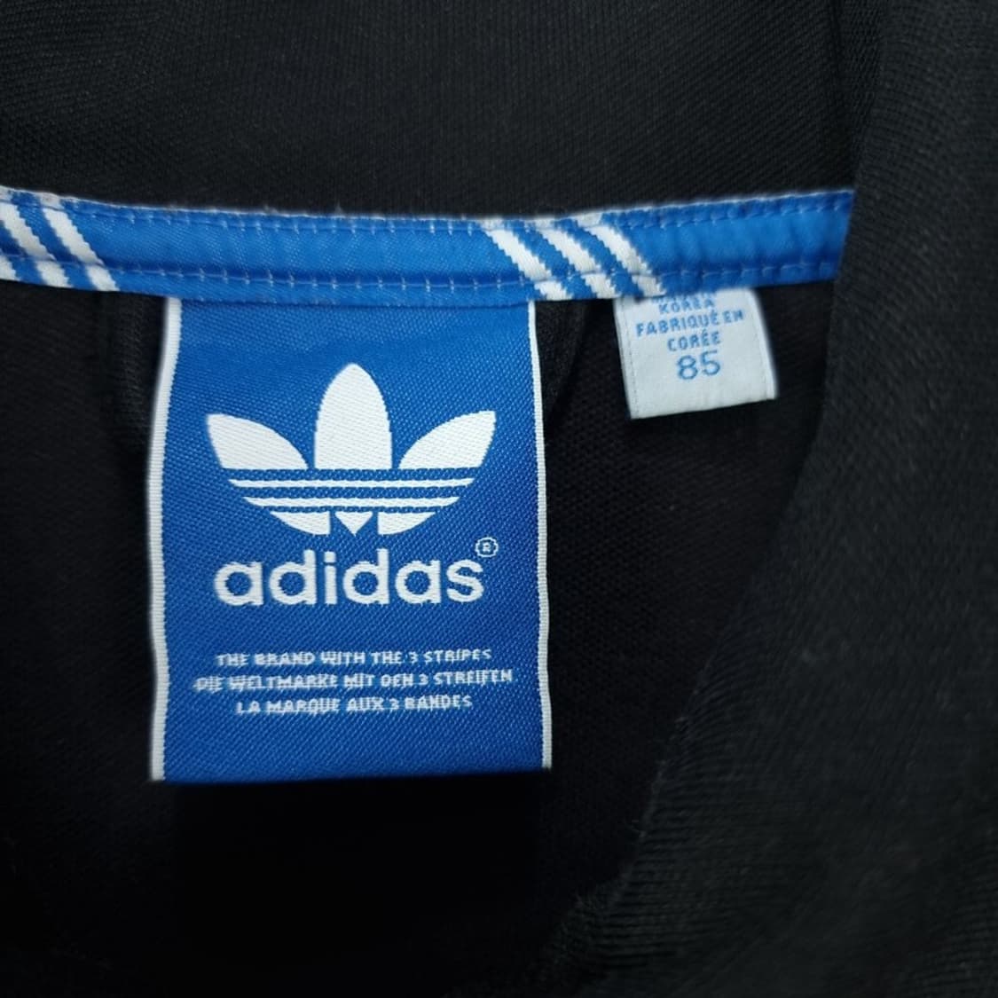 [아디다스] 유로파 져지 트랙탑 집업 자켓 블랙 M19548 상품이미지7