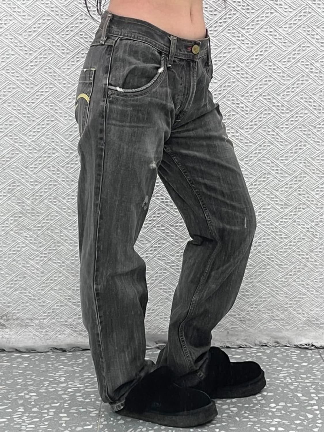 리바이스 시그니처 빈티지 디스트로이드 워싱 데님팬츠 32인치 C07274 상품이미지2