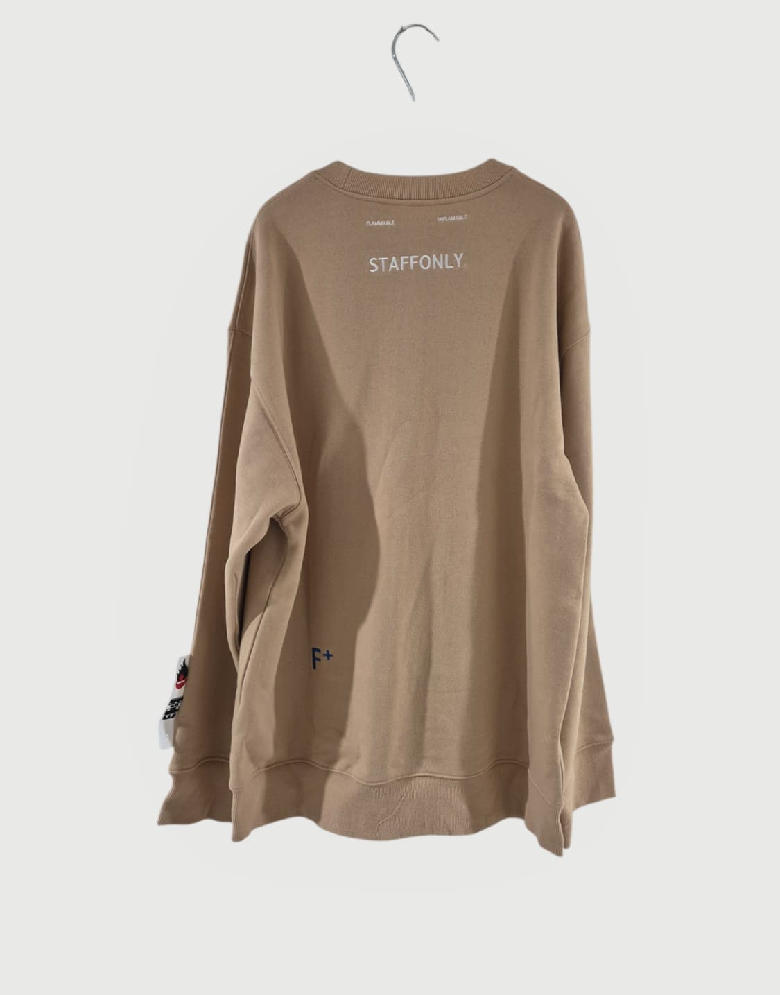 [105]STAFFONLY 맨투맨 오버핏 MEN 상품이미지3