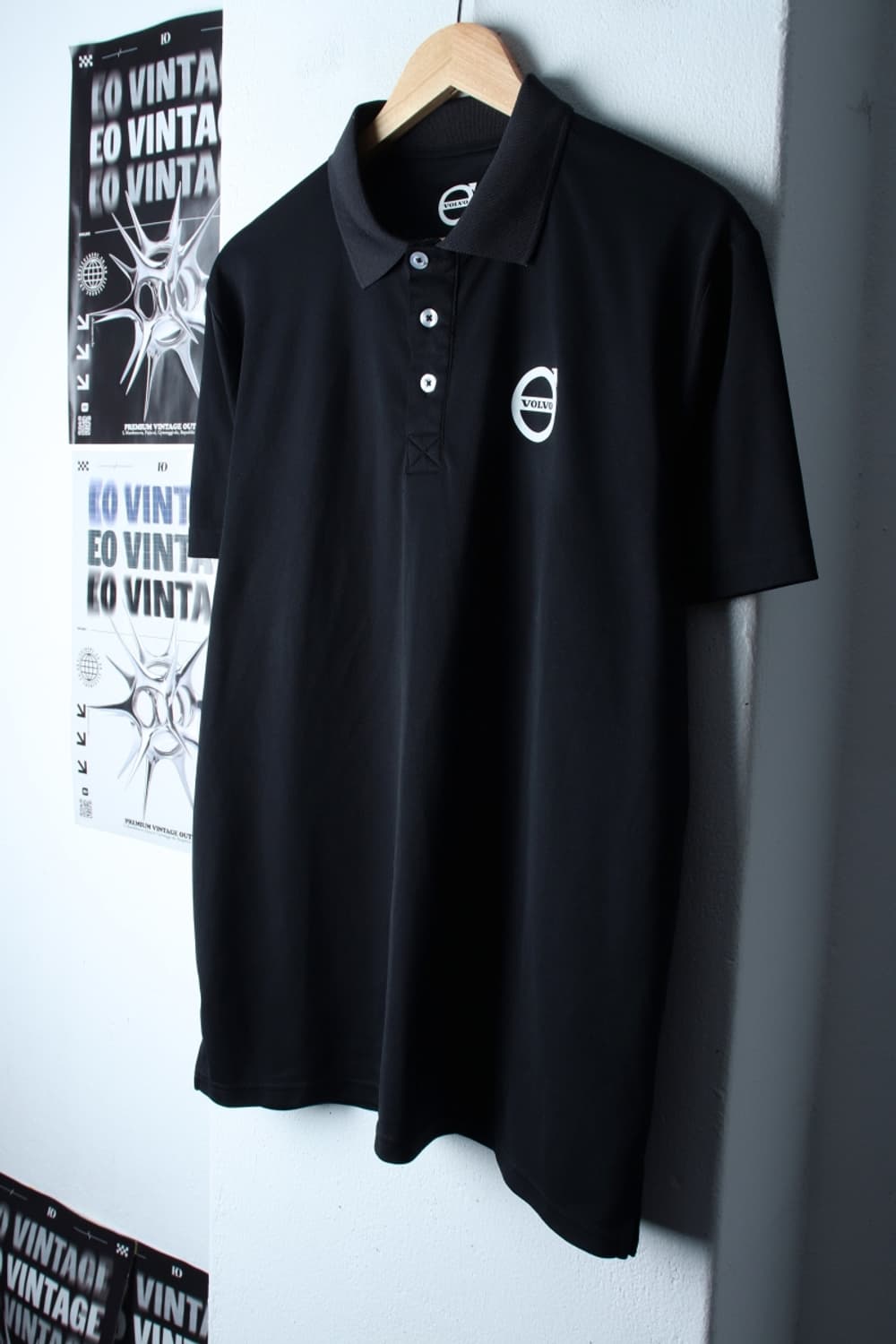 (L-XL) 브랜드빈티지 반팔 카라 티셔츠 볼보 스몰로고-H30397 상품이미지1