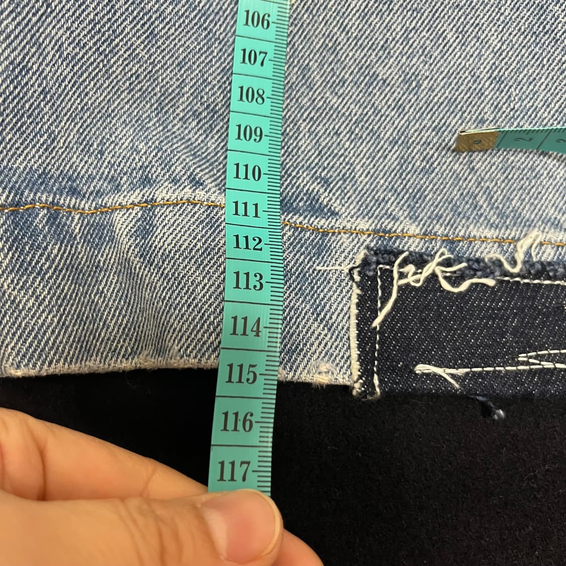 자라 아더에러 워싱 데님 팬츠 EUR 36 상품이미지9