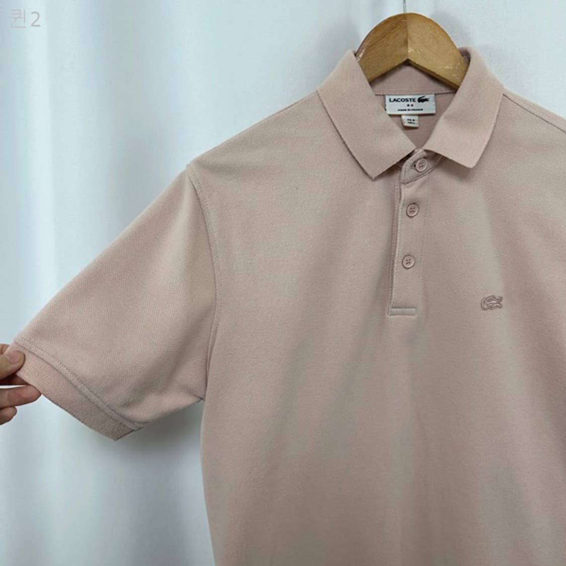 라코스테 남자 면 카라 반팔티 4 (105) 상품이미지3