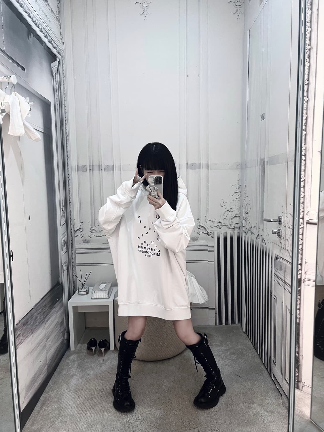메종 마르지엘라 후드 상품이미지3