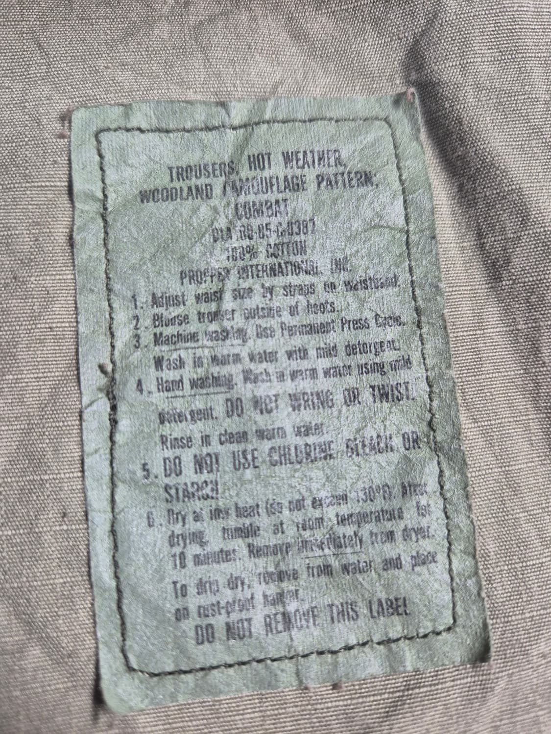 BDU 팬츠 미군 (BP5) 상품이미지7