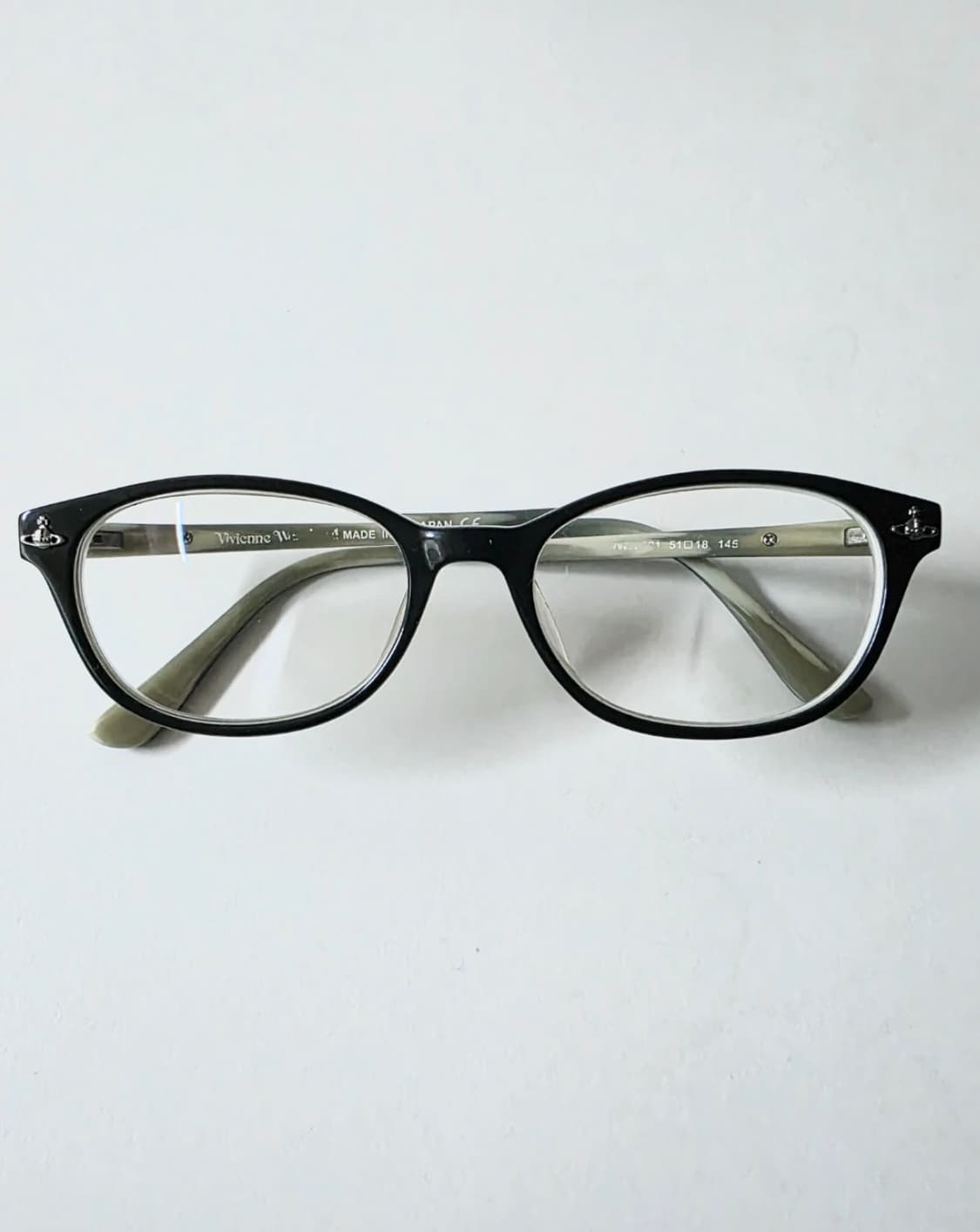 비비안 웨스트우드 빈티지 뿔테 안경 긱시크 펑크  상품이미지1