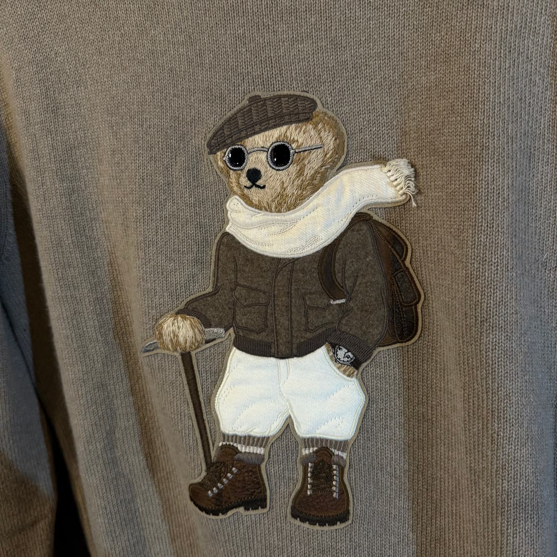 랄프로렌 퍼플라벨 24 F/w 베어 캐시미어 스웨터 니트 상품이미지6