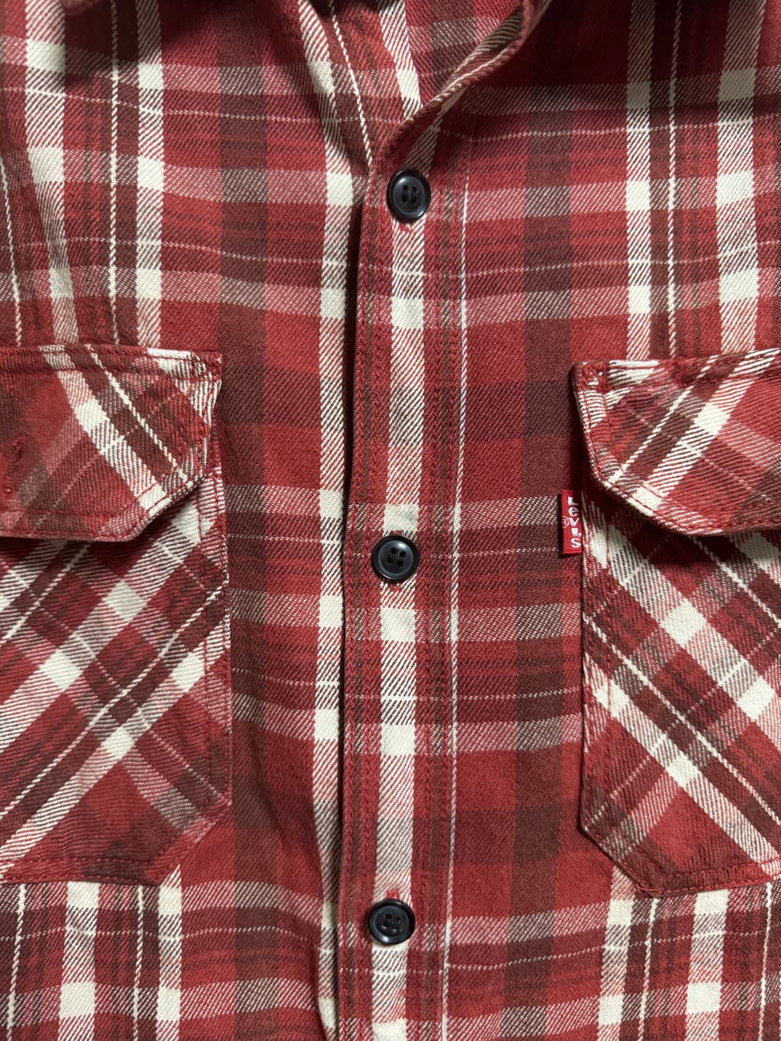 일본 리바이스 레드탭 체크 셔츠 100-105 상품이미지3