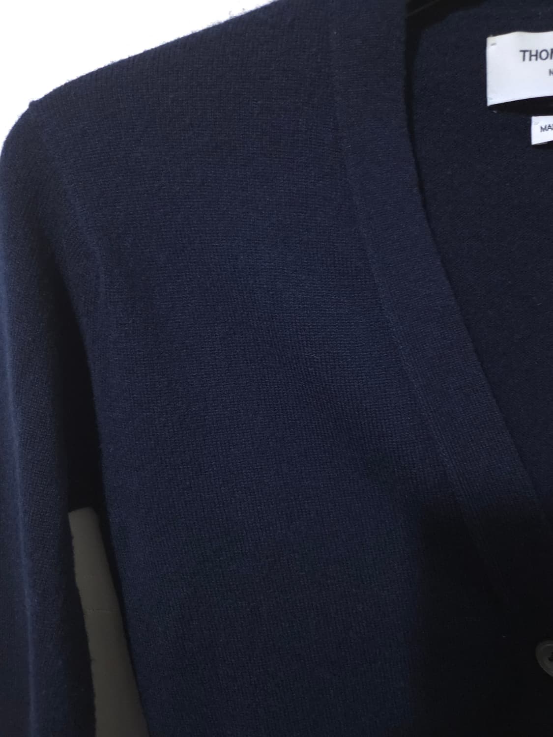 [새상품급 , 42Size] 톰브라운 여성 풀 캐시미어 가디건  상품이미지3