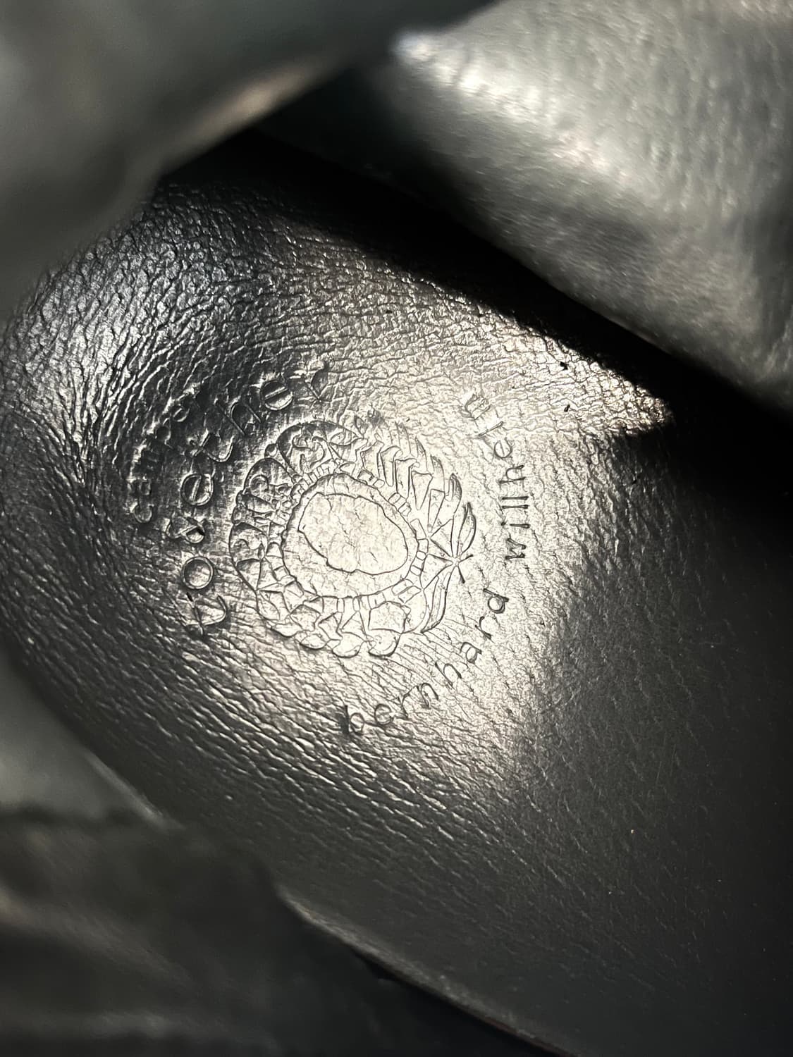 버나드 윌헴 2011 아카이브 스컬 레더 부츠 상품이미지8