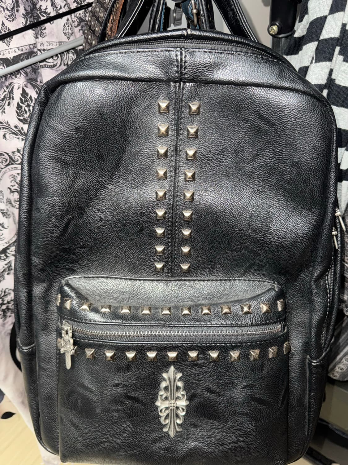 Leather Stud Bag 상품이미지1