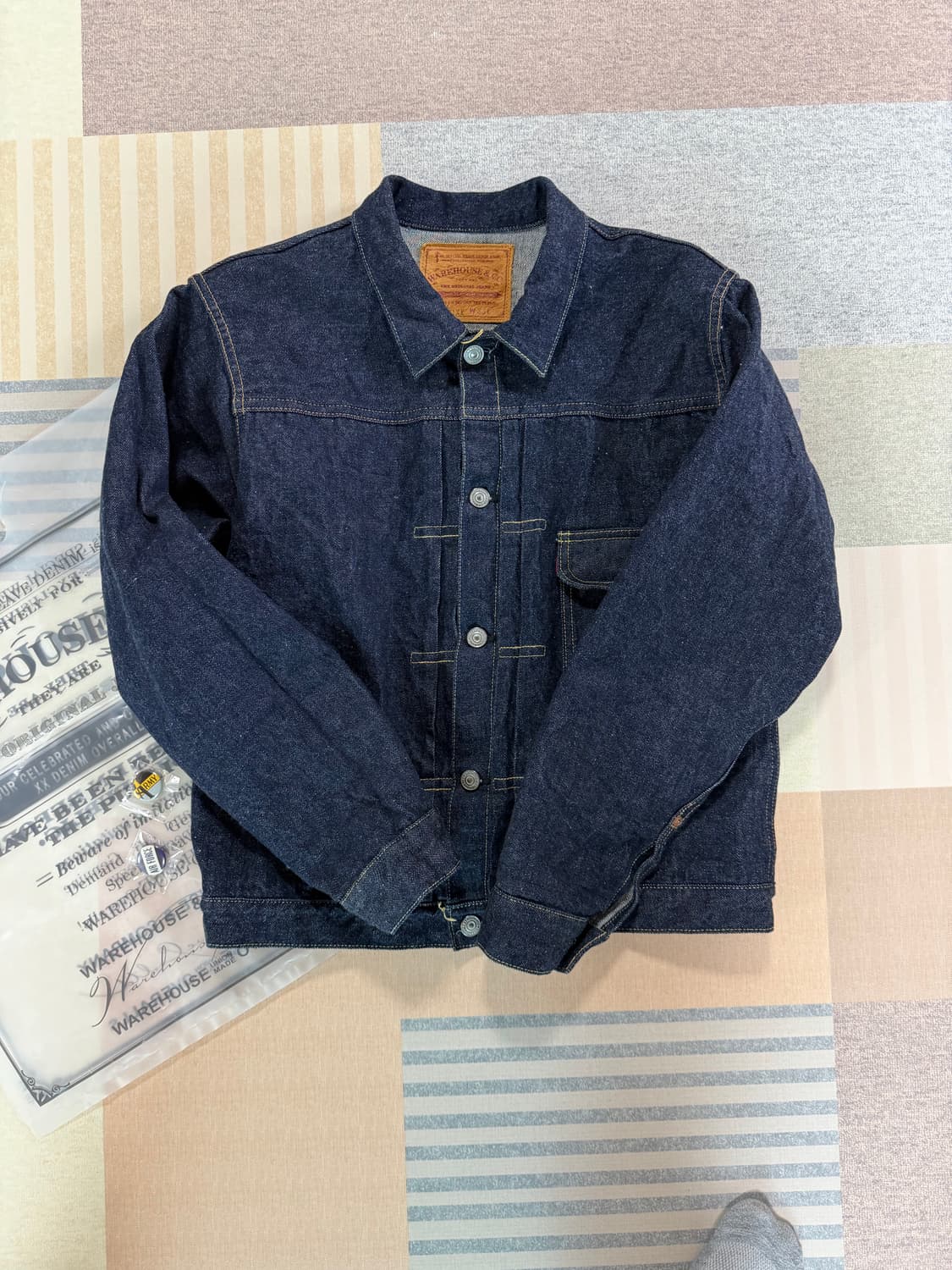 웨어하우스 DSB 데님자켓 Lot 2001XX(2000XX) 1947 상품이미지5