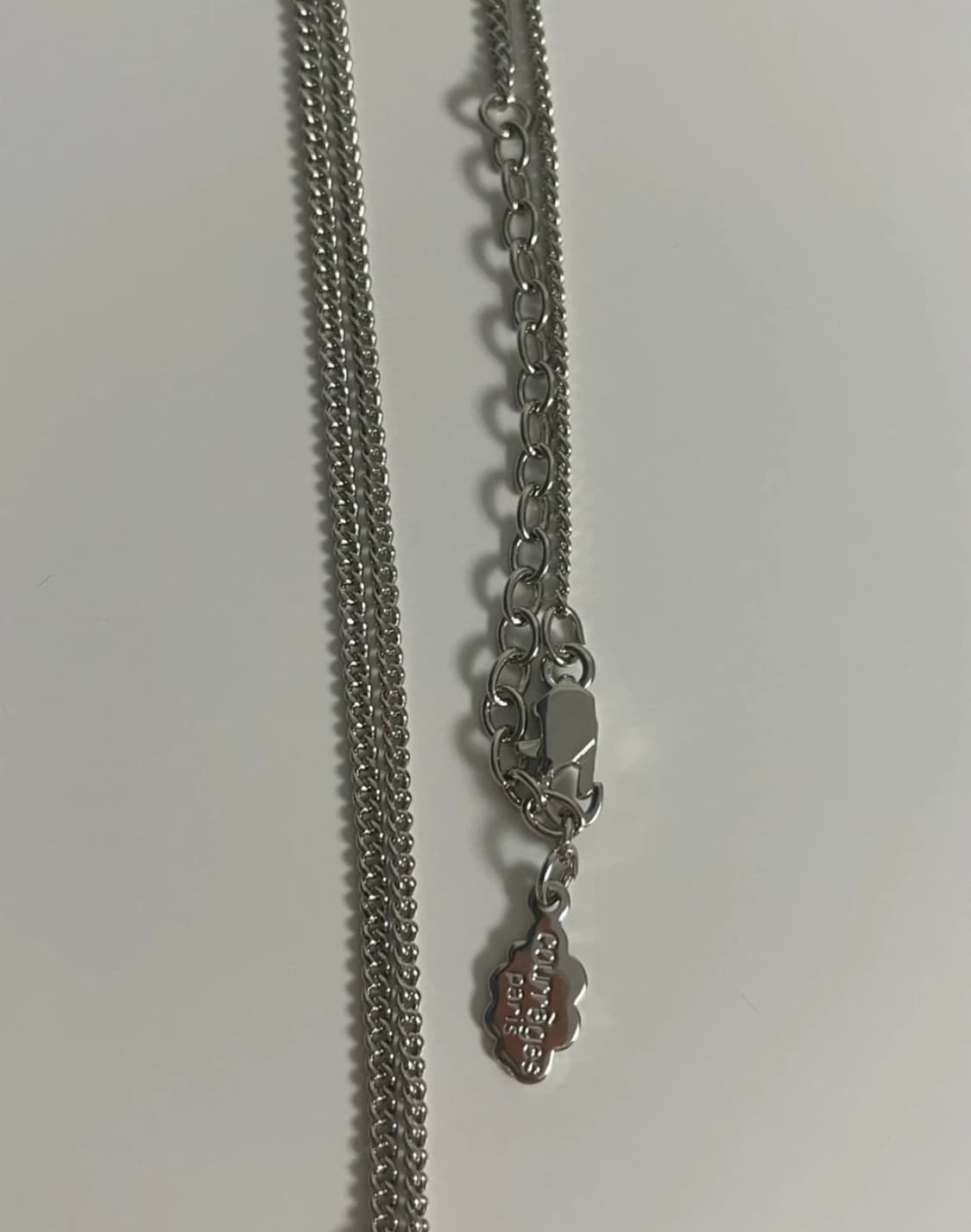 꾸레쥬 빈티지 로럴 써클 목걸이 상품이미지3