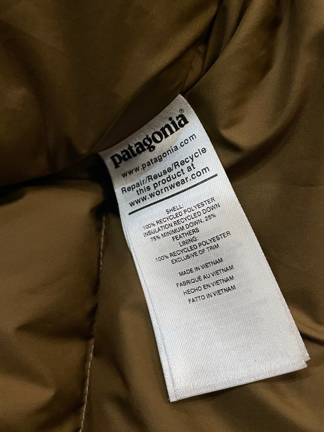 파타고니아 Bivy 비비 다운 자켓 상품이미지5