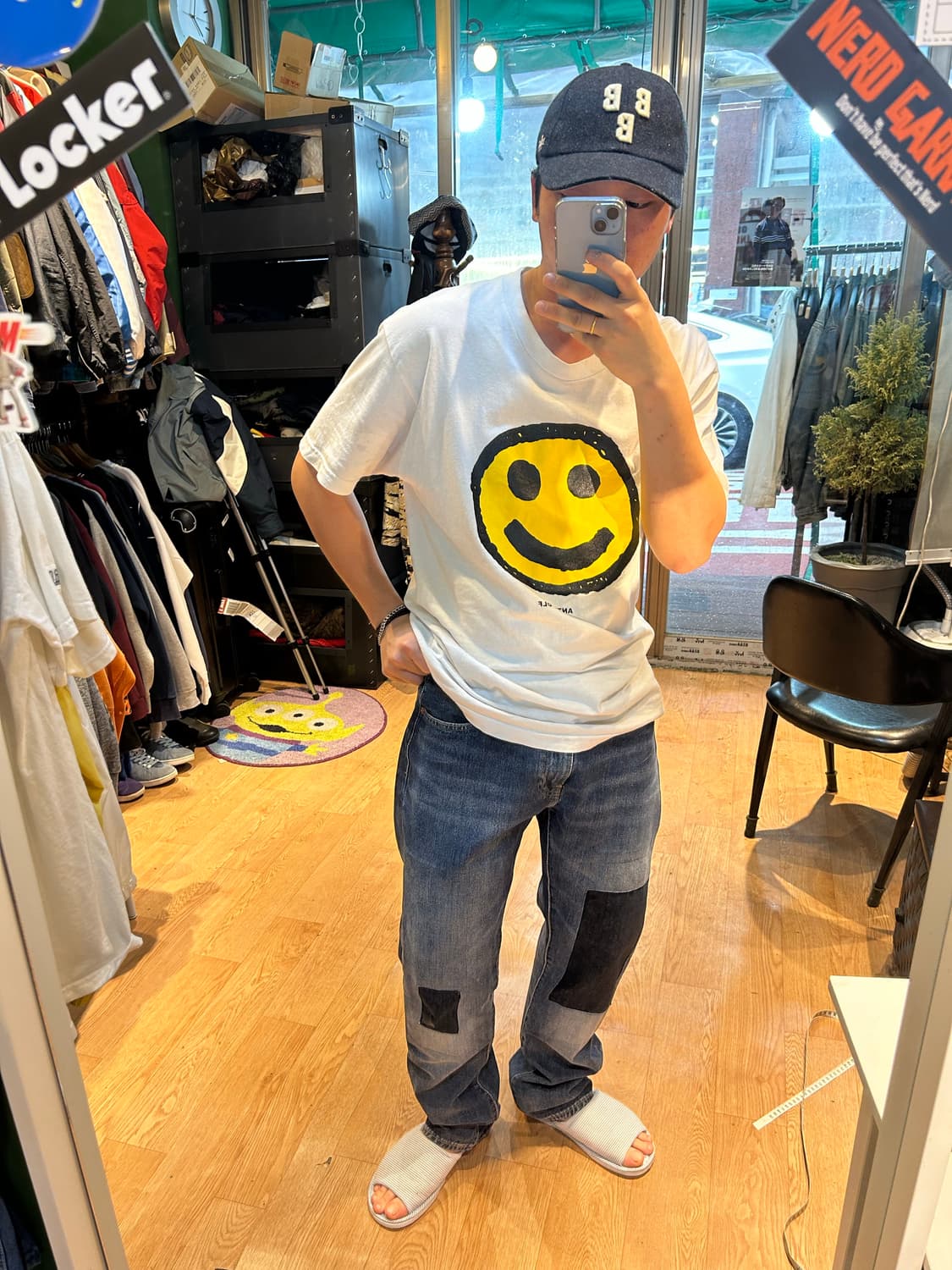 리바이스502 리페어진33in 상품이미지7