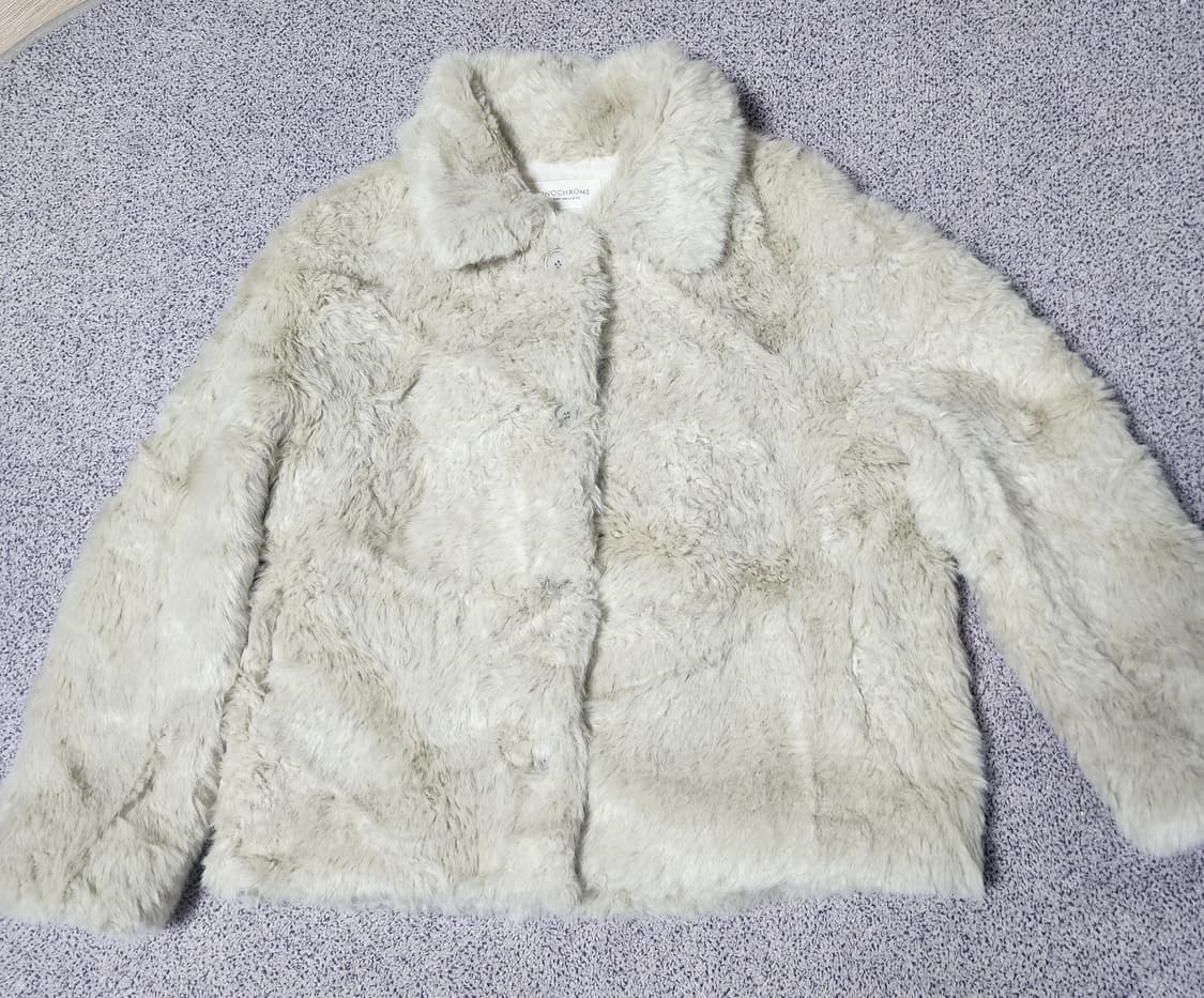 모노크롬 에코 퍼 자켓 상품이미지3